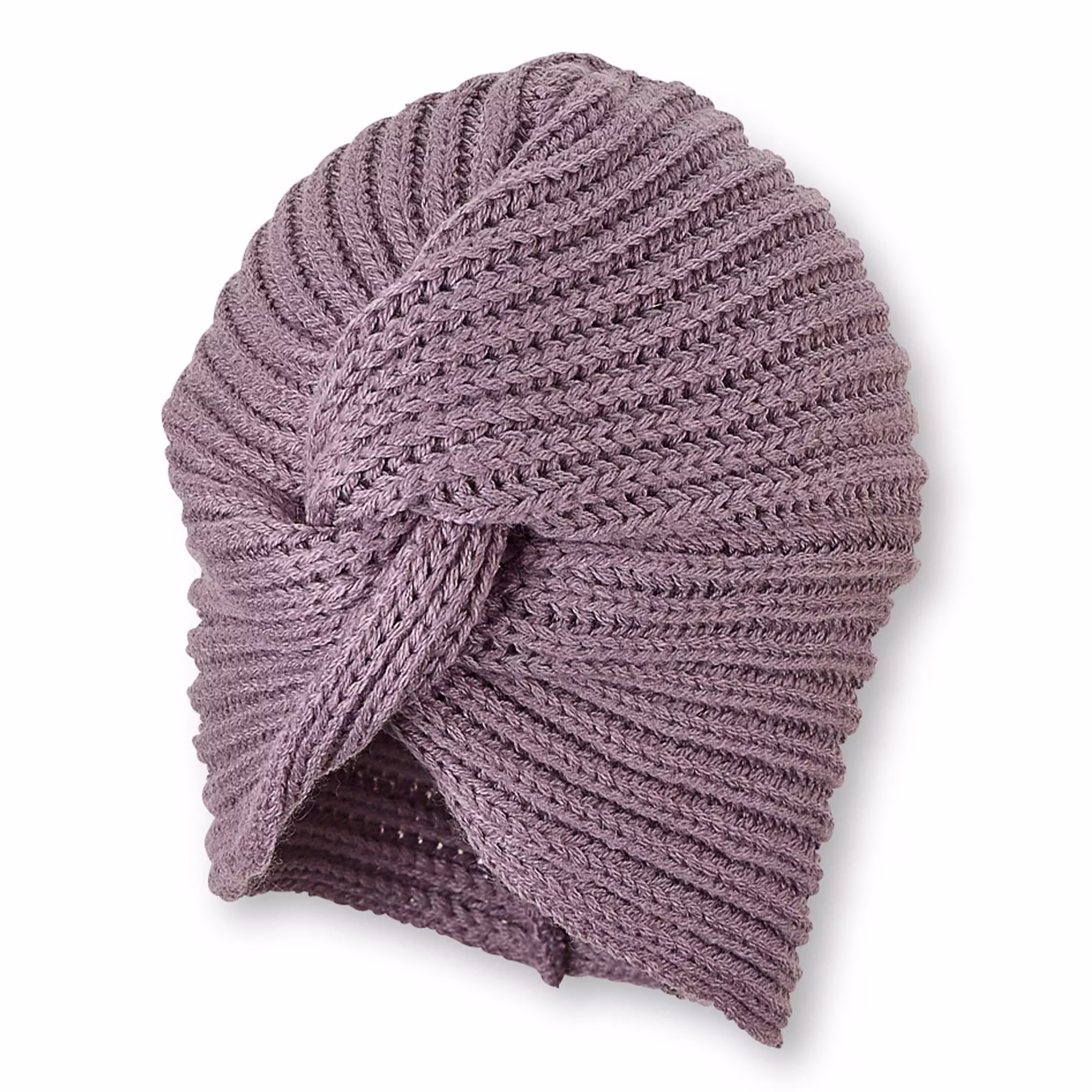 Turban-Strickmütze Ecru - Jamouz