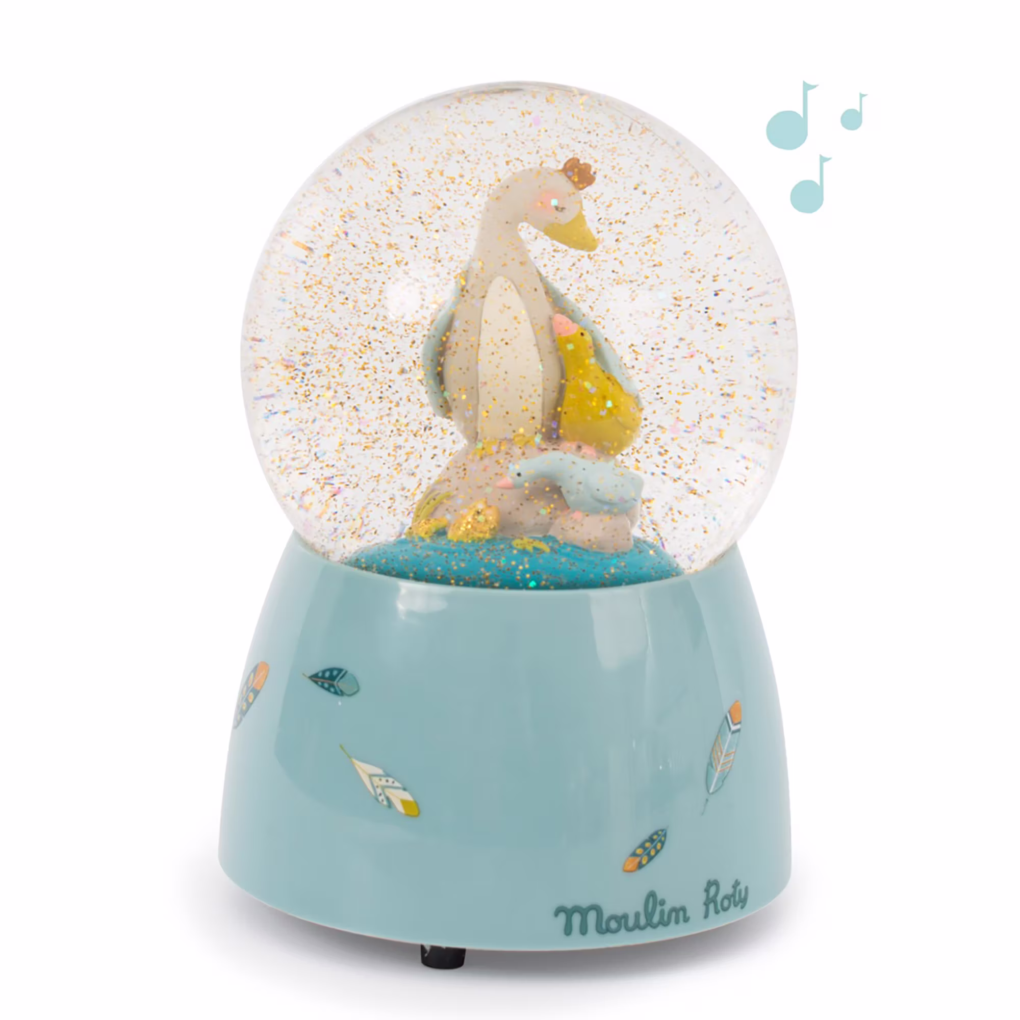 Schneekugel mit Musik Gans - Jamouz