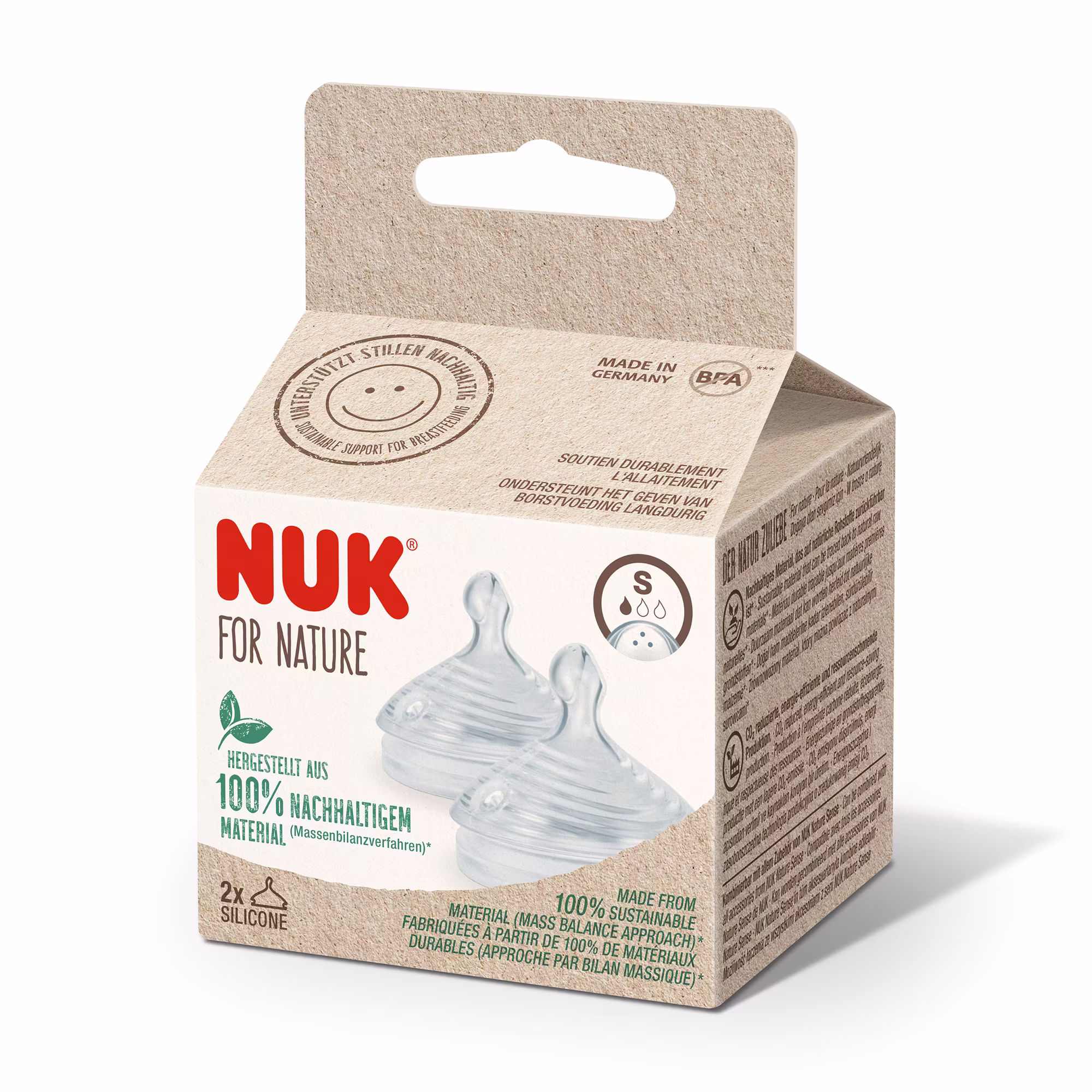 NUK for Nature Trinksauger Gr. S - Jamouz