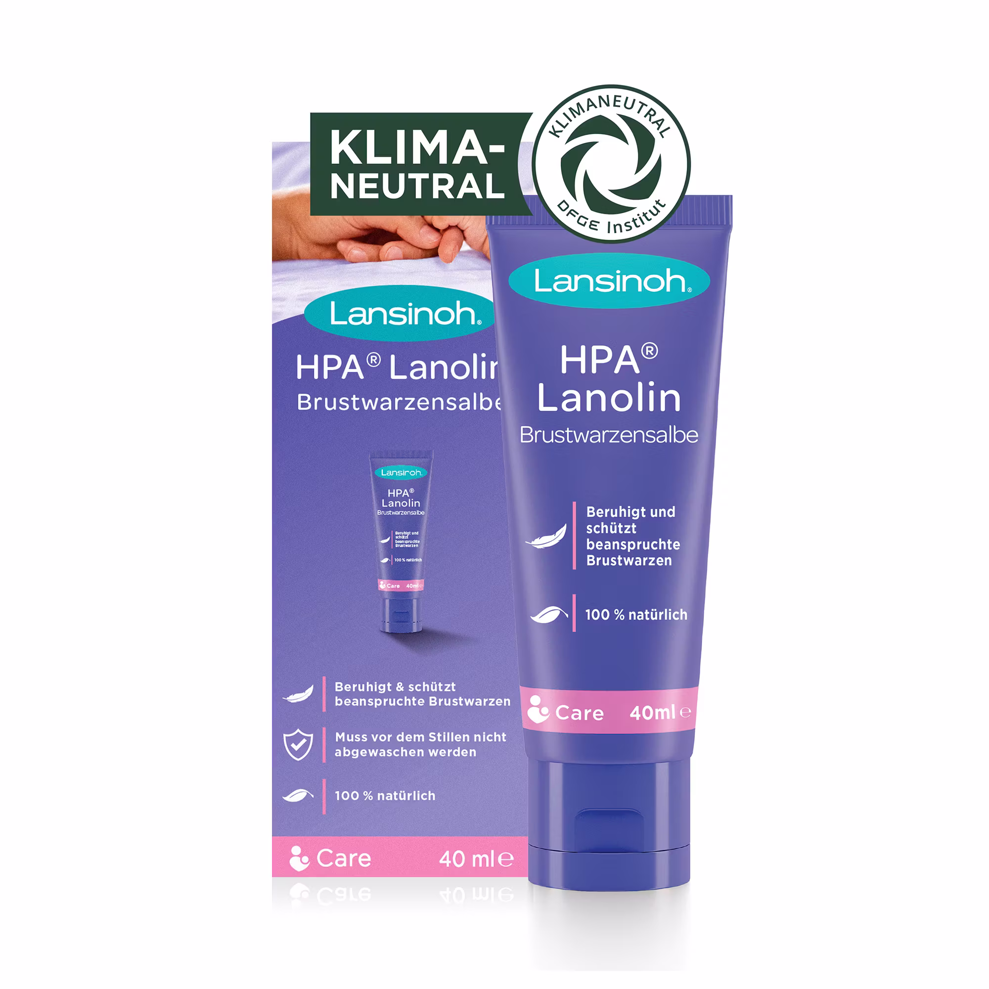 Brustwarzensalbe HPA® Lanolin - Jamouz