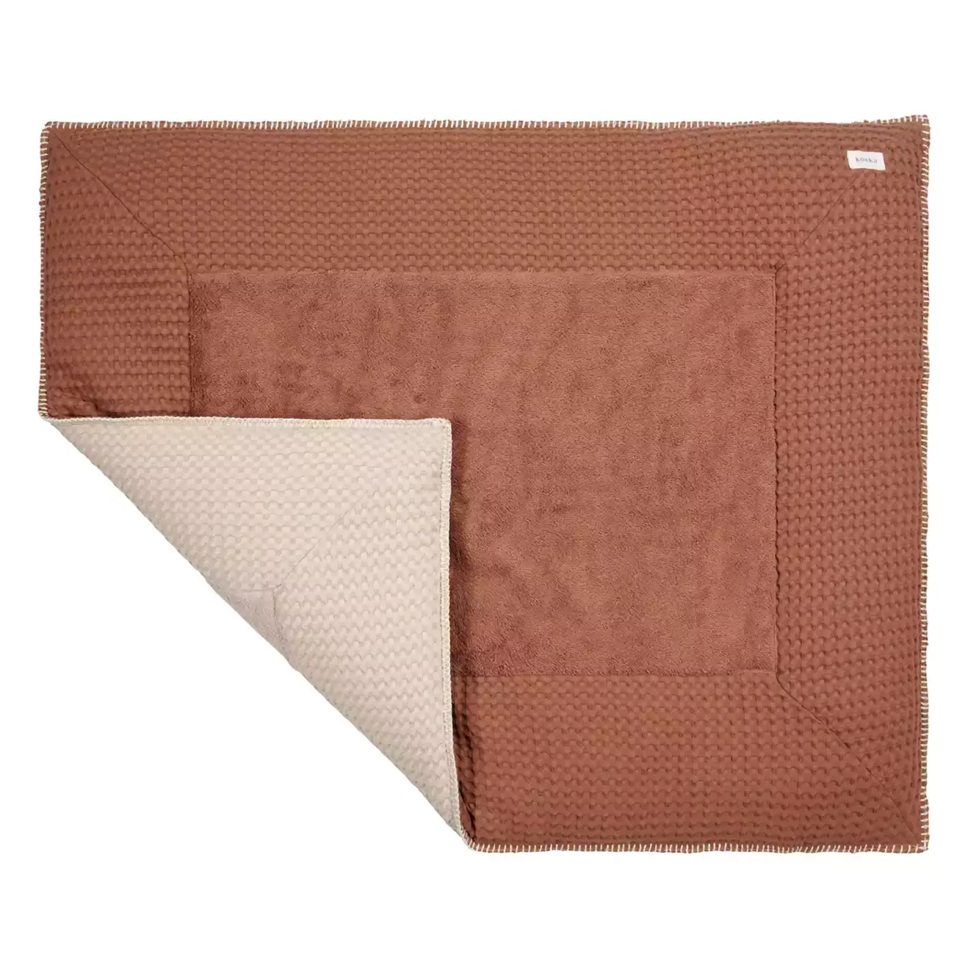 Krabbeldecke Amsterdam Steel Grey / Sand - Jamouz