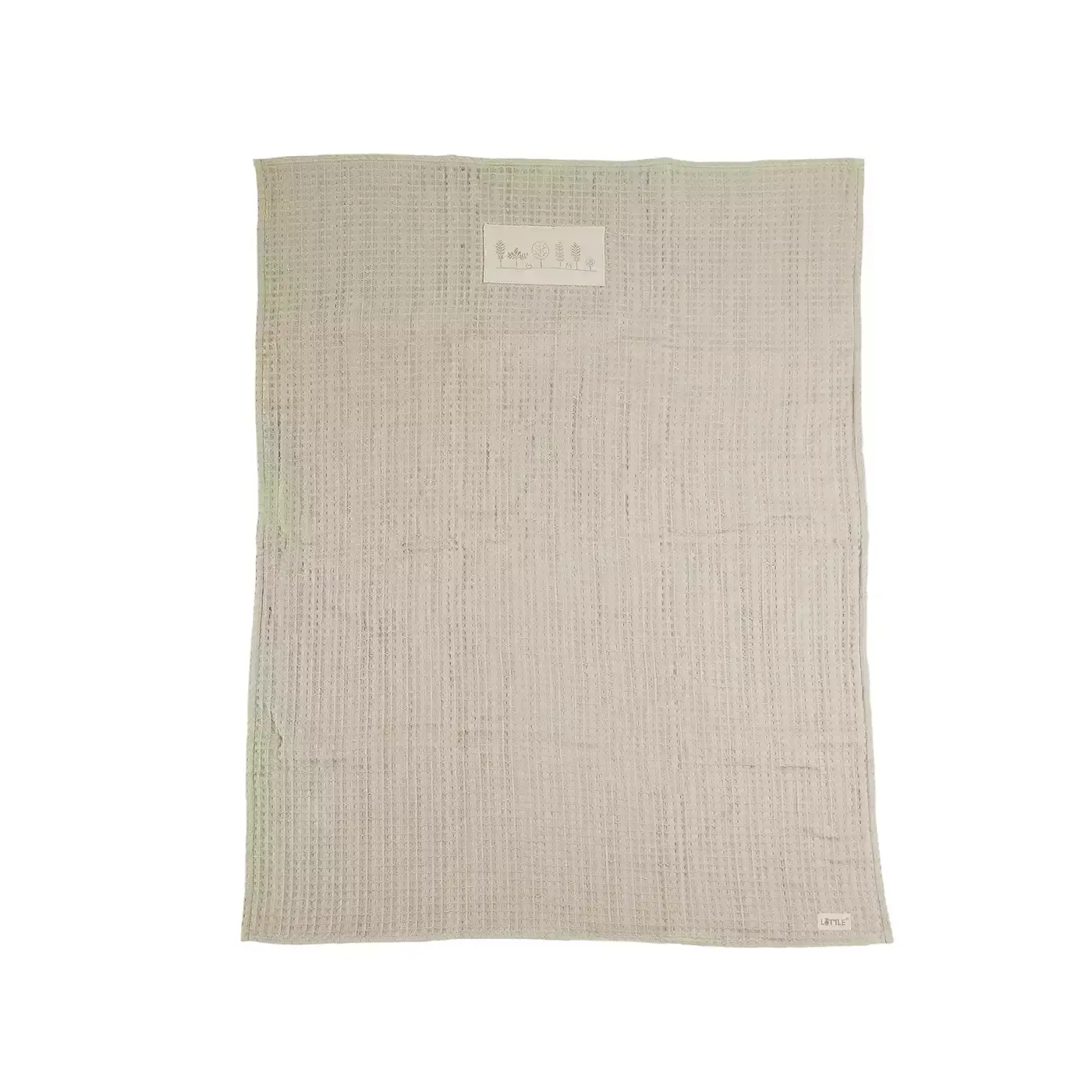 Wendedecke Waffelpiquè Sandy Beige - Jamouz