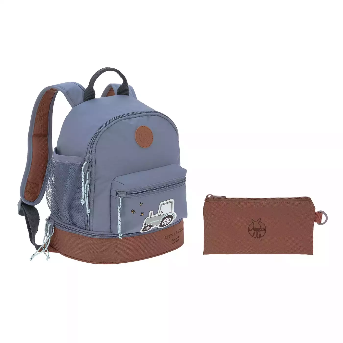 Mini Backpack Adventure Traktor Blue Denim - Jamouz