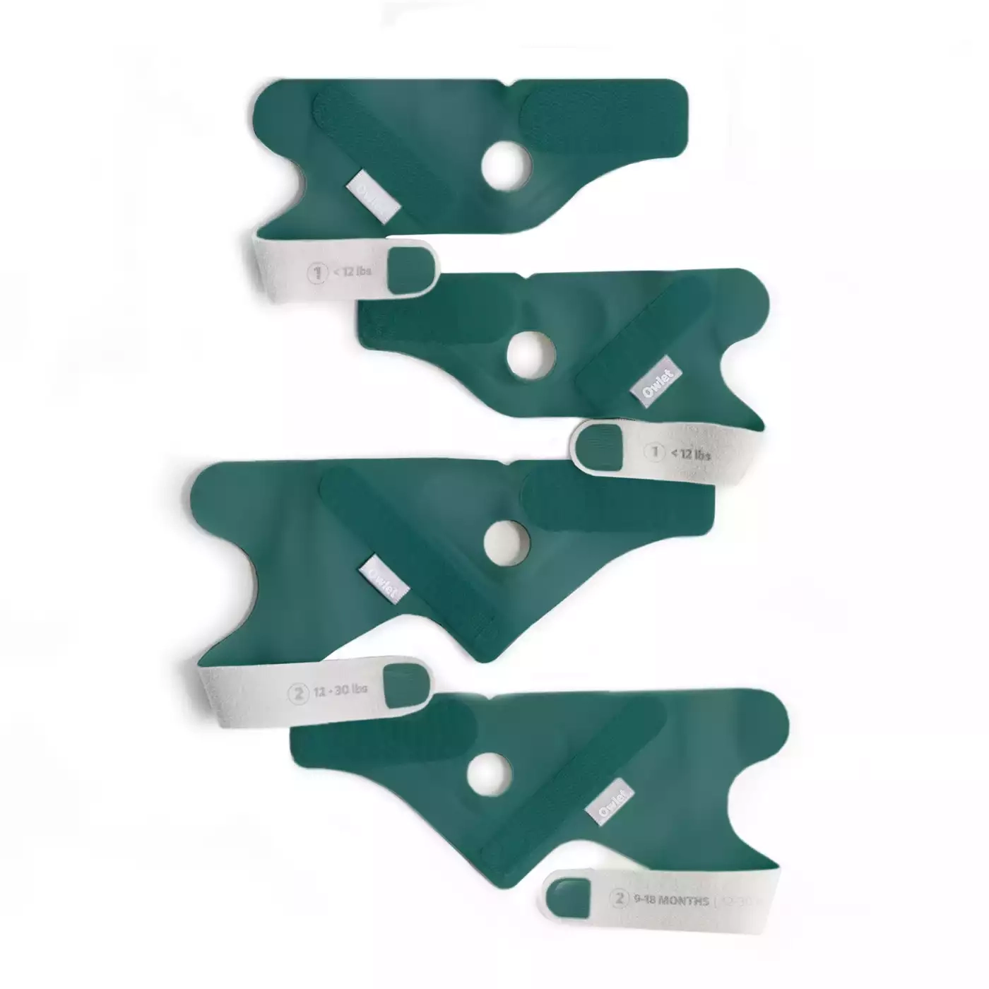 Owlet Smart Sock 3 Socken Deep Sea Green - Jamouz