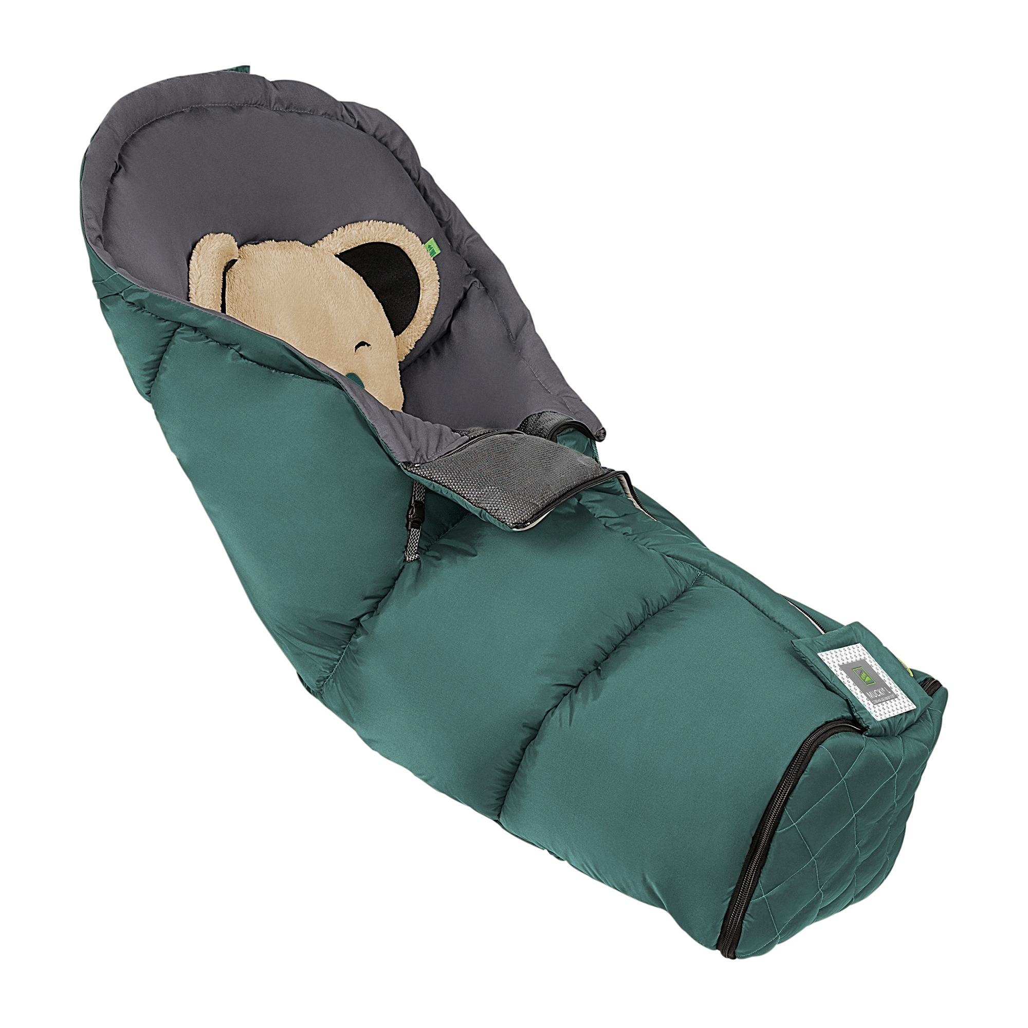 Fußsack Mucki L-cs Rocky Grey - Jamouz