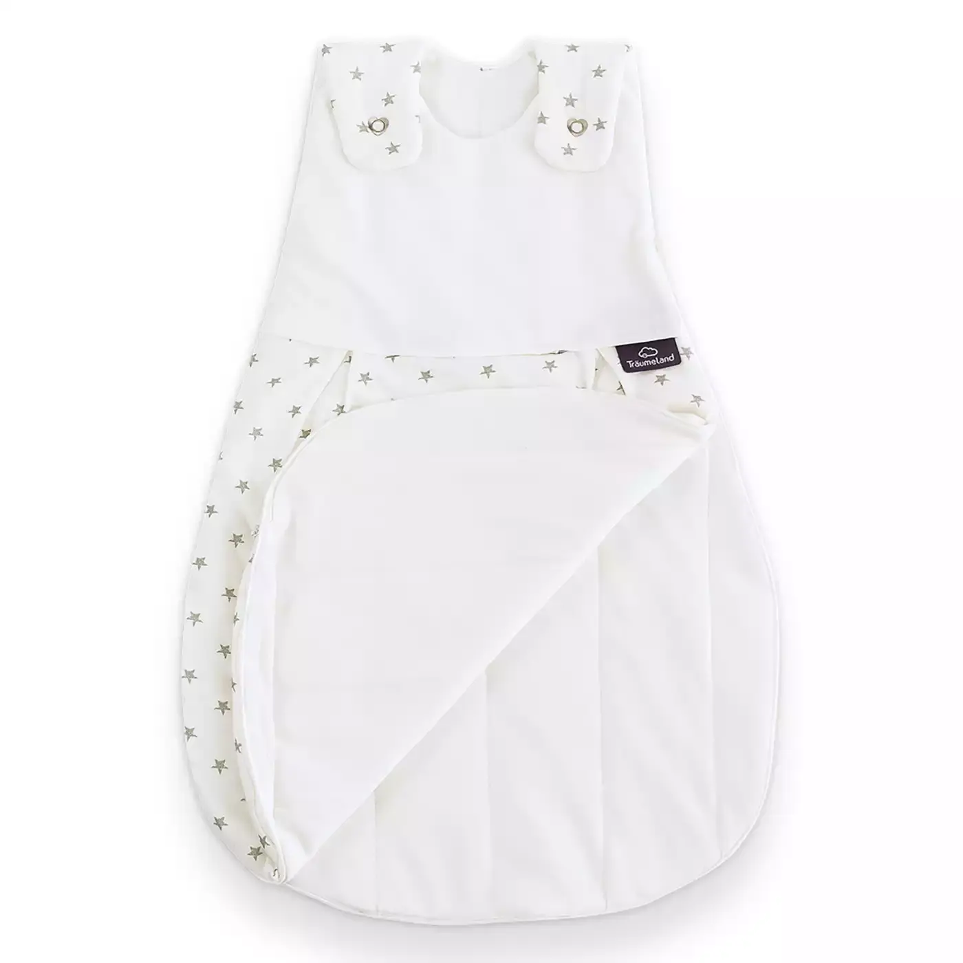 Schlafsack LIEBMICH Sternchen grau 50/56 - Jamouz