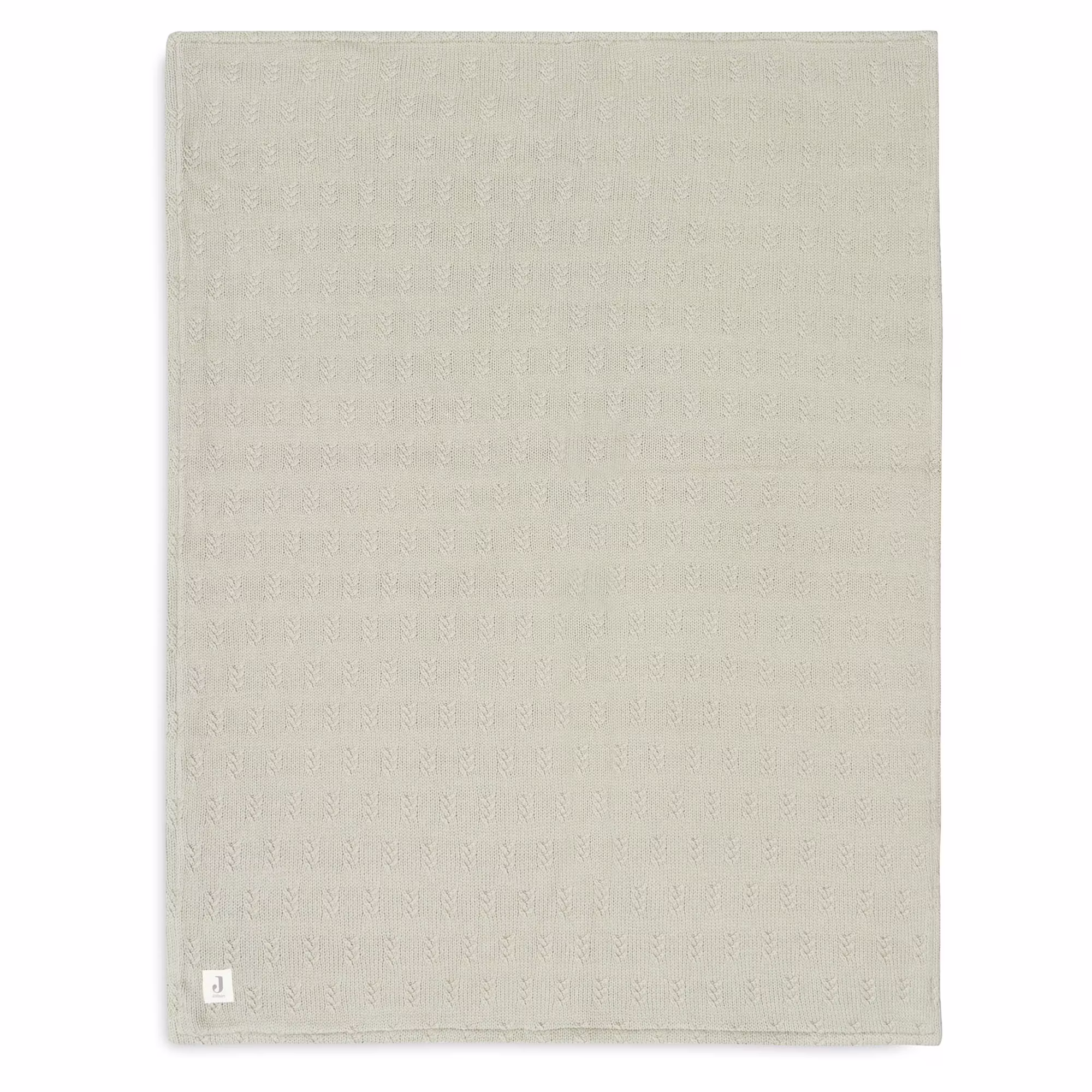 Decke Grain Knit Olive Green 75 x 100 cm - Jamouz