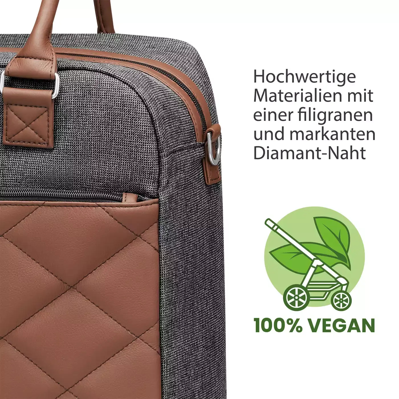 Wickeltasche Explore Diamond Asphalt - Jamouz