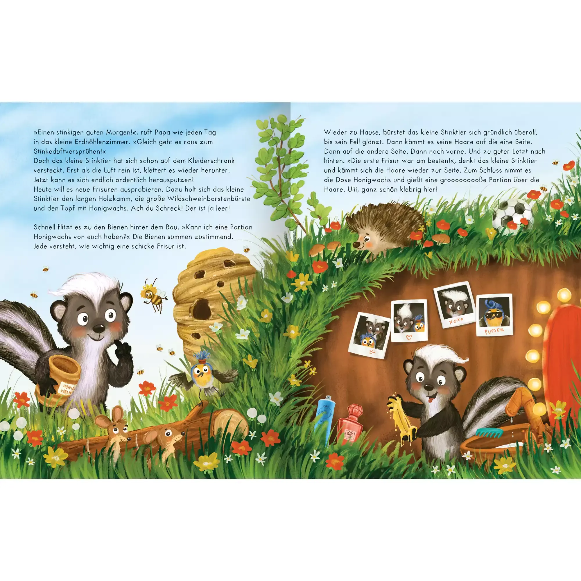 Das kleine Stinktier Riechtsogut - Jamouz