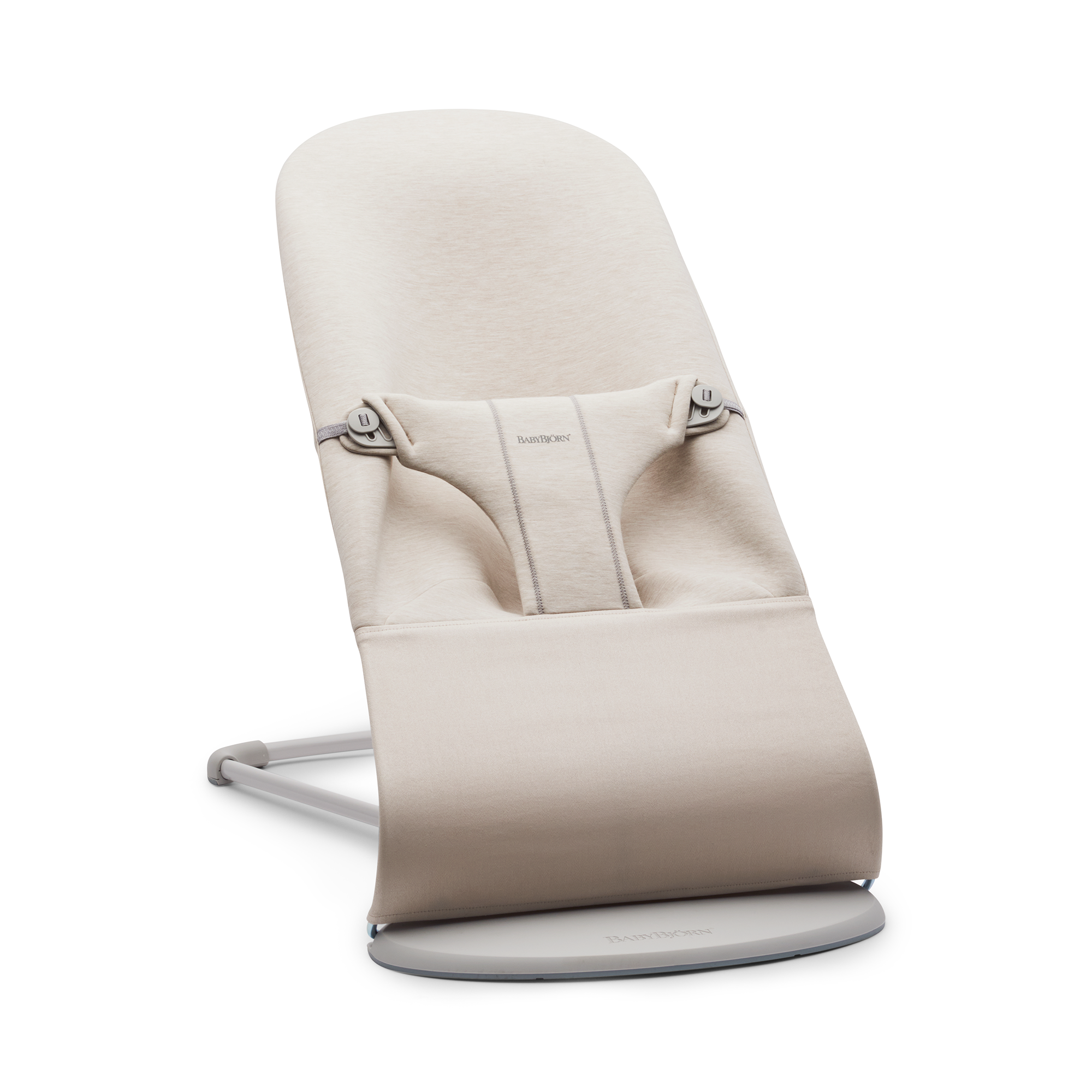 Babywippe Bliss 3D Jersey Light Beige - Jamouz