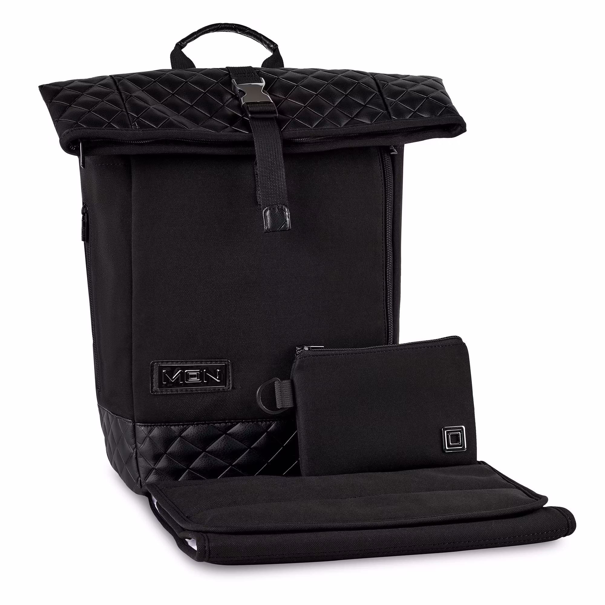 Premium Rolltop Rucksack Navy - Jamouz