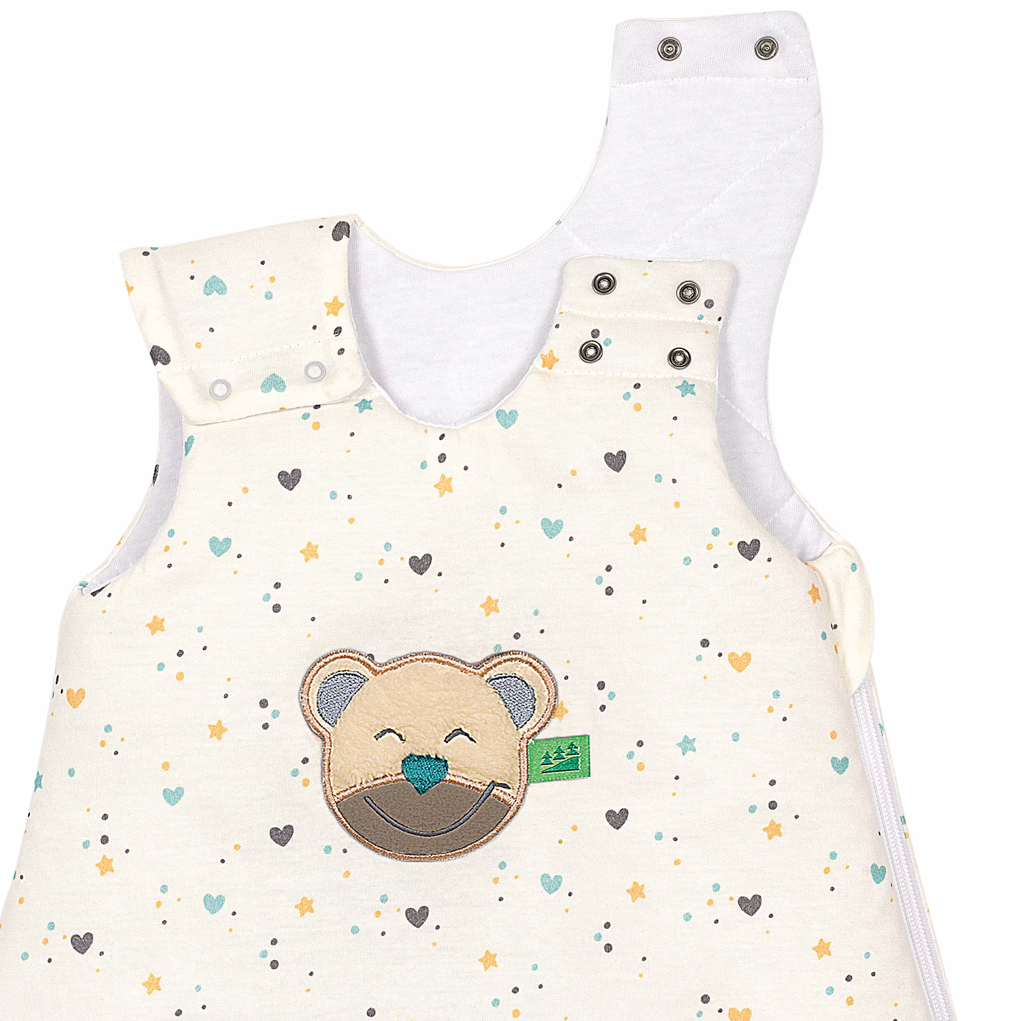 Jersey-Schlafsack Mucki Point Lovely Stardust Nature - Jamouz