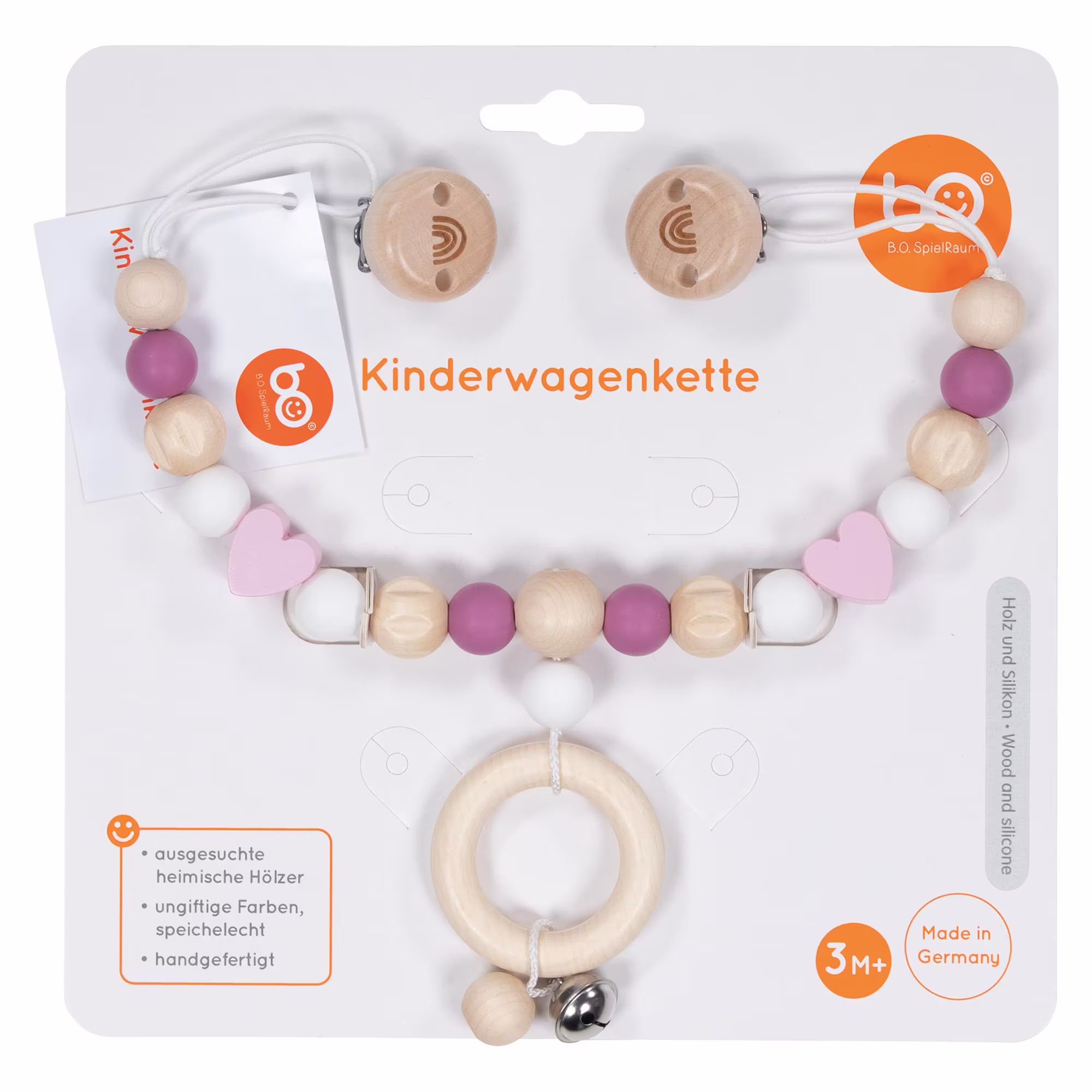 Kinderwagenkette Regenbogen - Jamouz