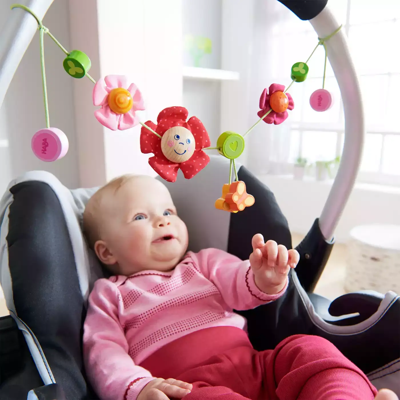 Kinderwagenkette Schmetterlingsfreunde - Jamouz