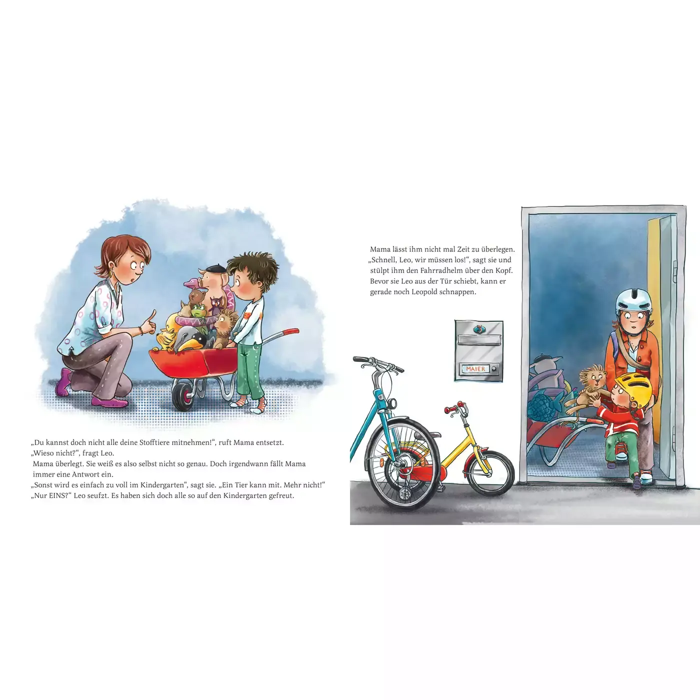 Lesemaus 194: Leo und Leopold - Freunde finden im Kindergarten - Jamouz