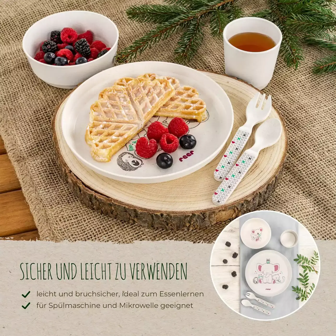 Growing Geschirr-Set Lovely Friends - Jamouz