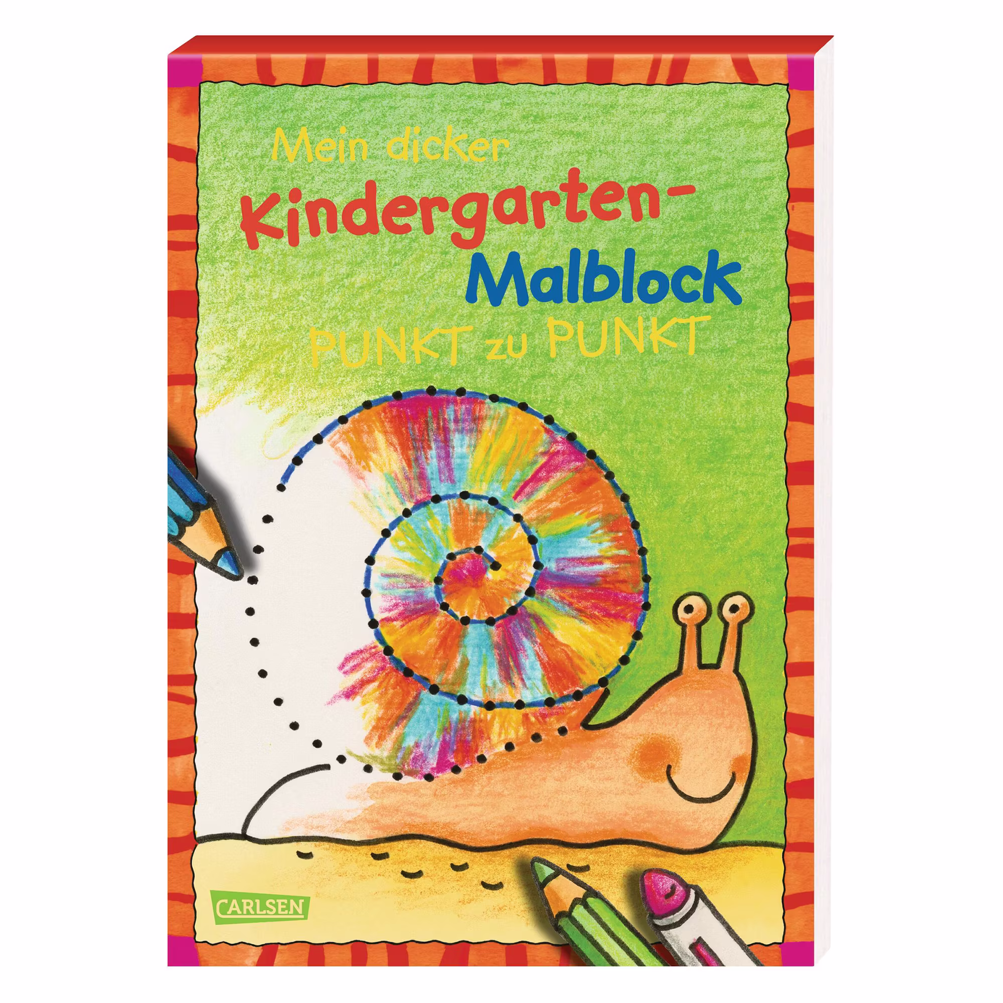Mein dicker Kindergarten Malblock - Jamouz