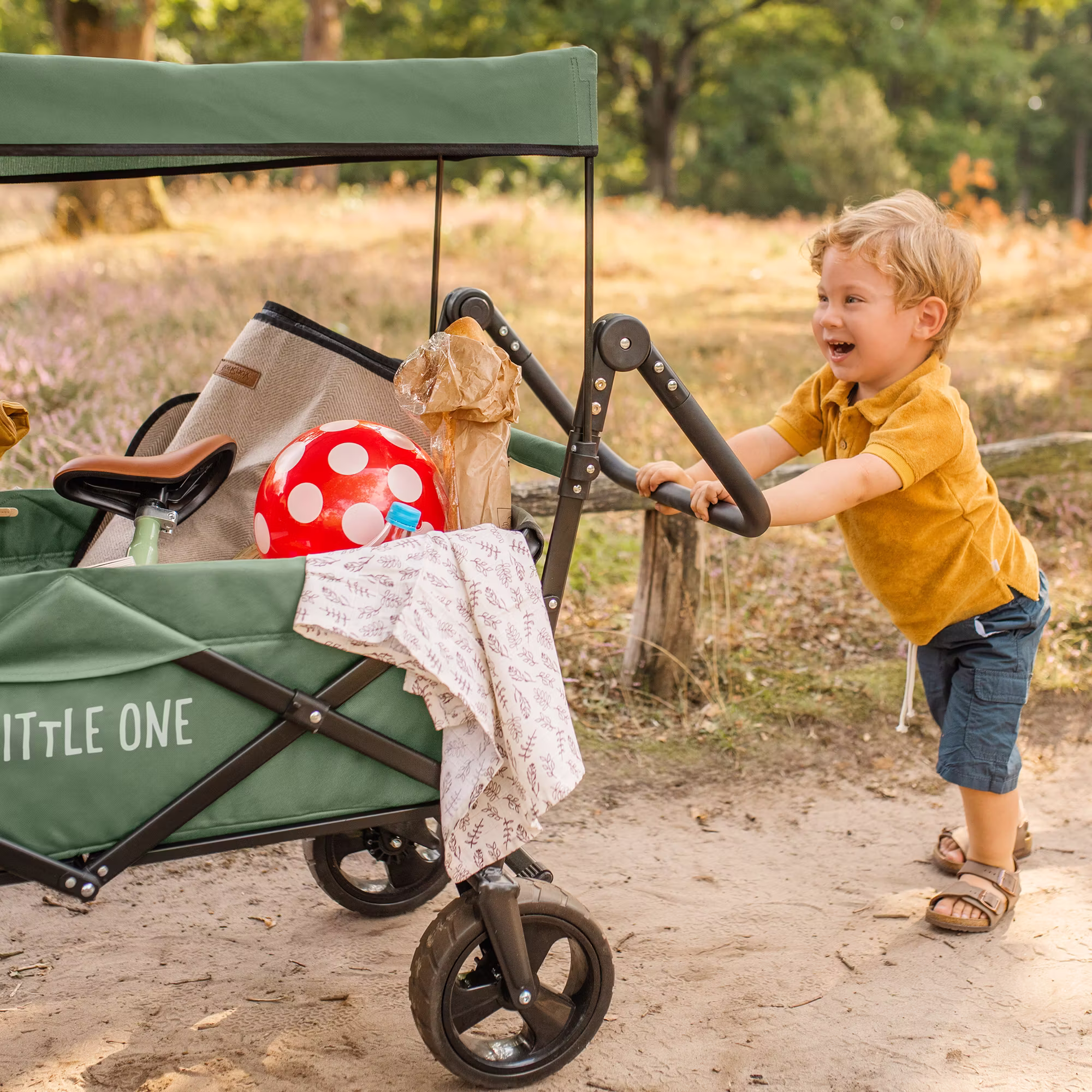 Bollerwagen mit Dach - Jamouz