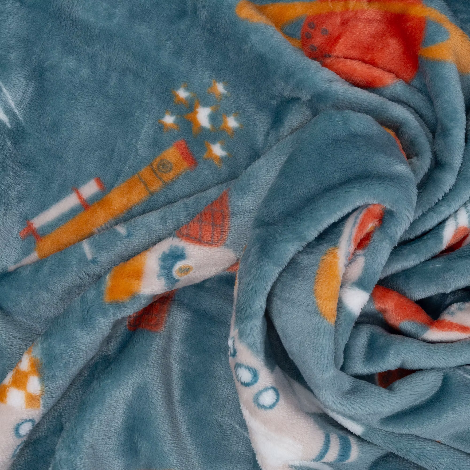 Flanell Fleecedecke Sonne & Mond - Jamouz