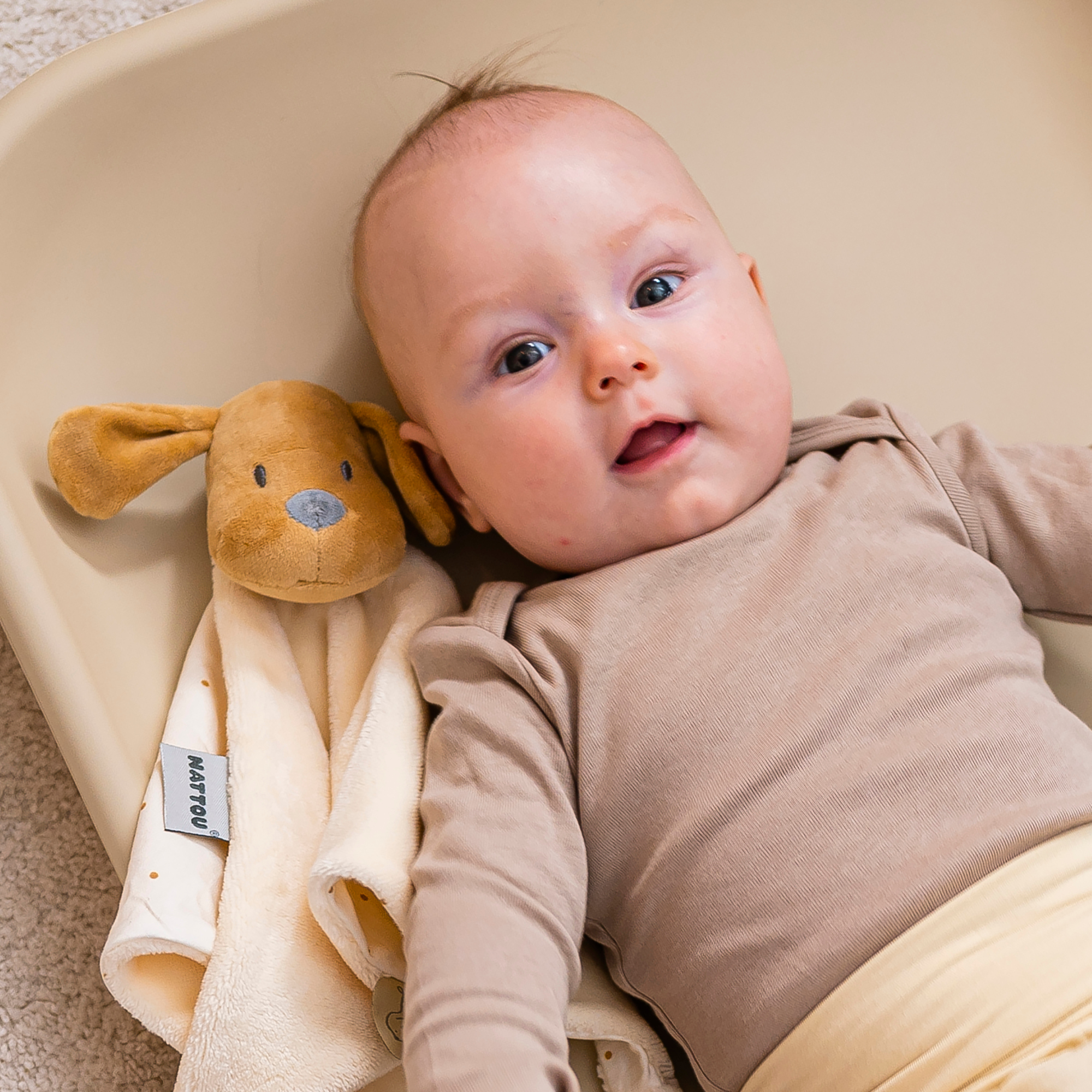 Schnuffeltuch Doudou Hund Charlie - Jamouz