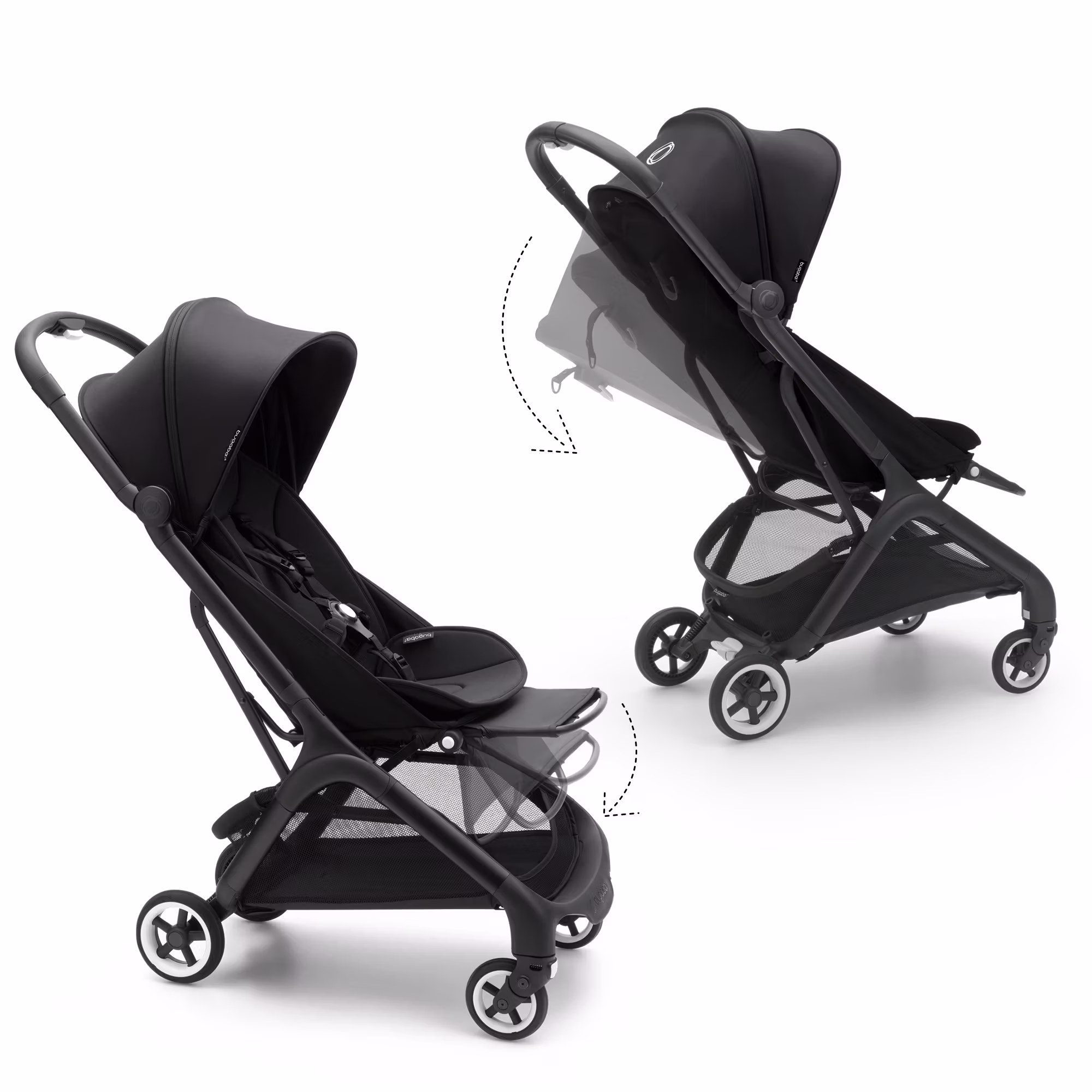 Butterfly Reise-Kinderwagen Stormy Blue - Jamouz