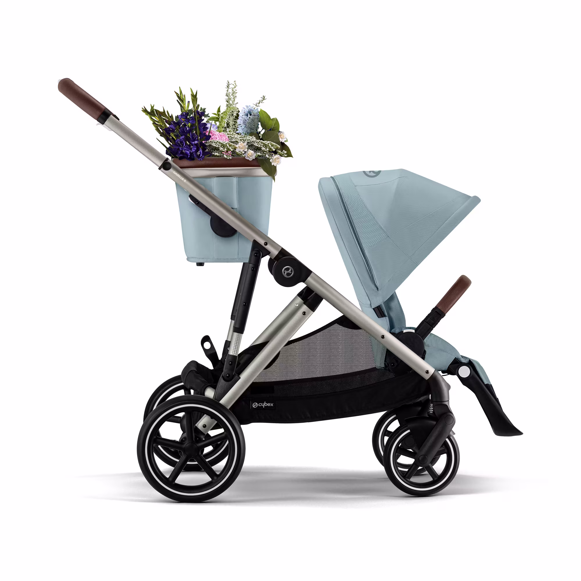 Gazelle S Lava Grey (Silver Frame) - Jamouz