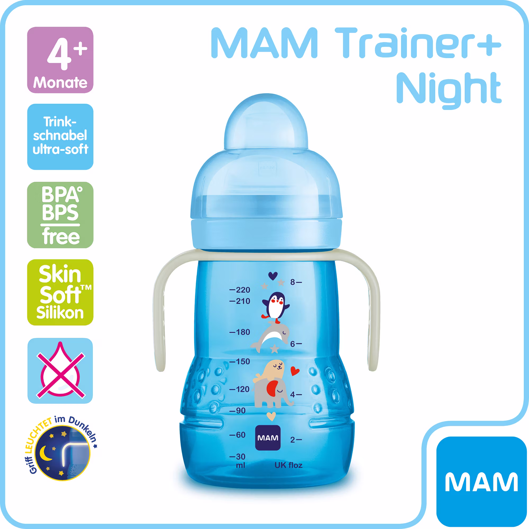 Trainer+ Night Schildkröte 220ml - Jamouz