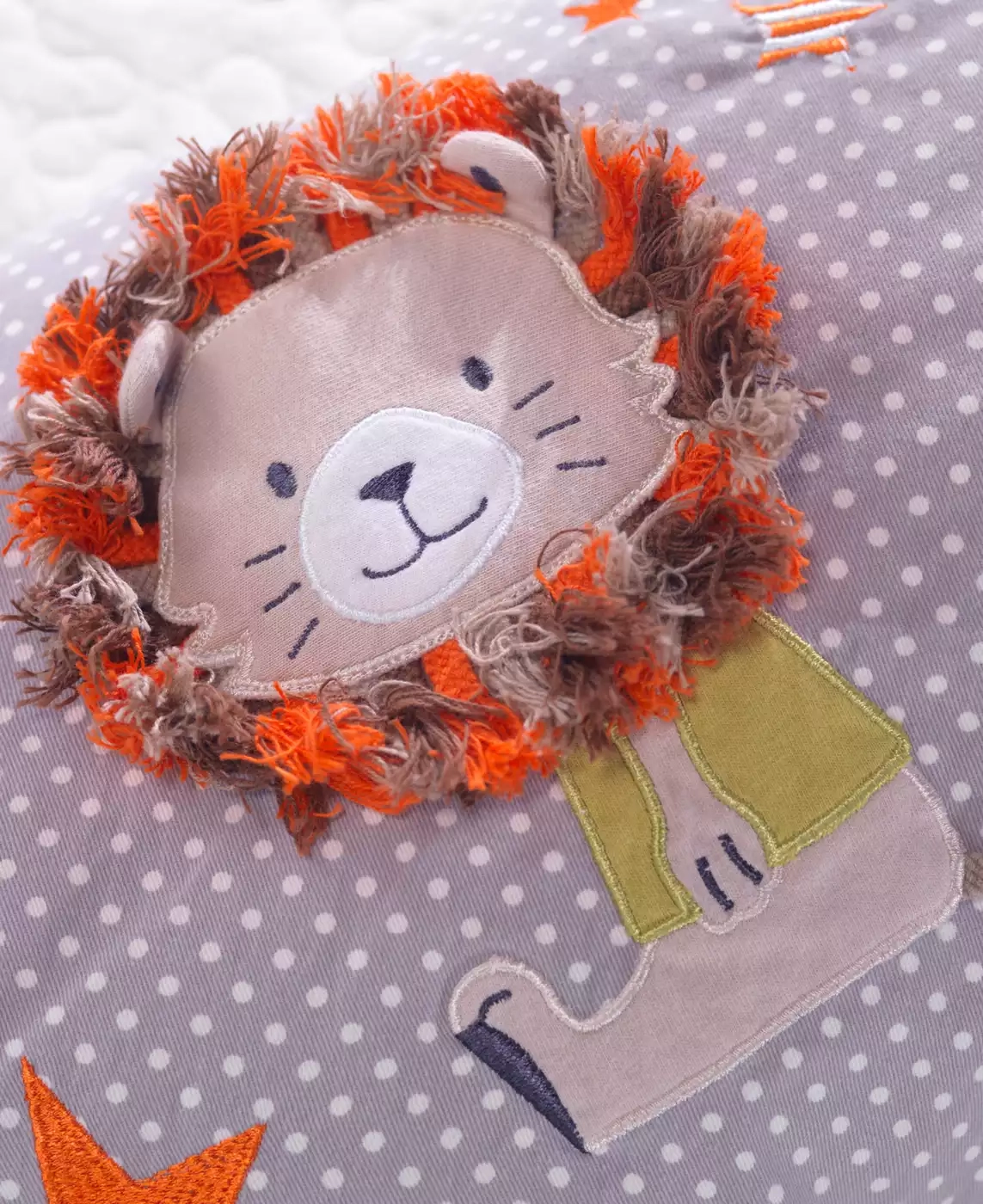 Stillkissen Knisterlöwe grau - Jamouz