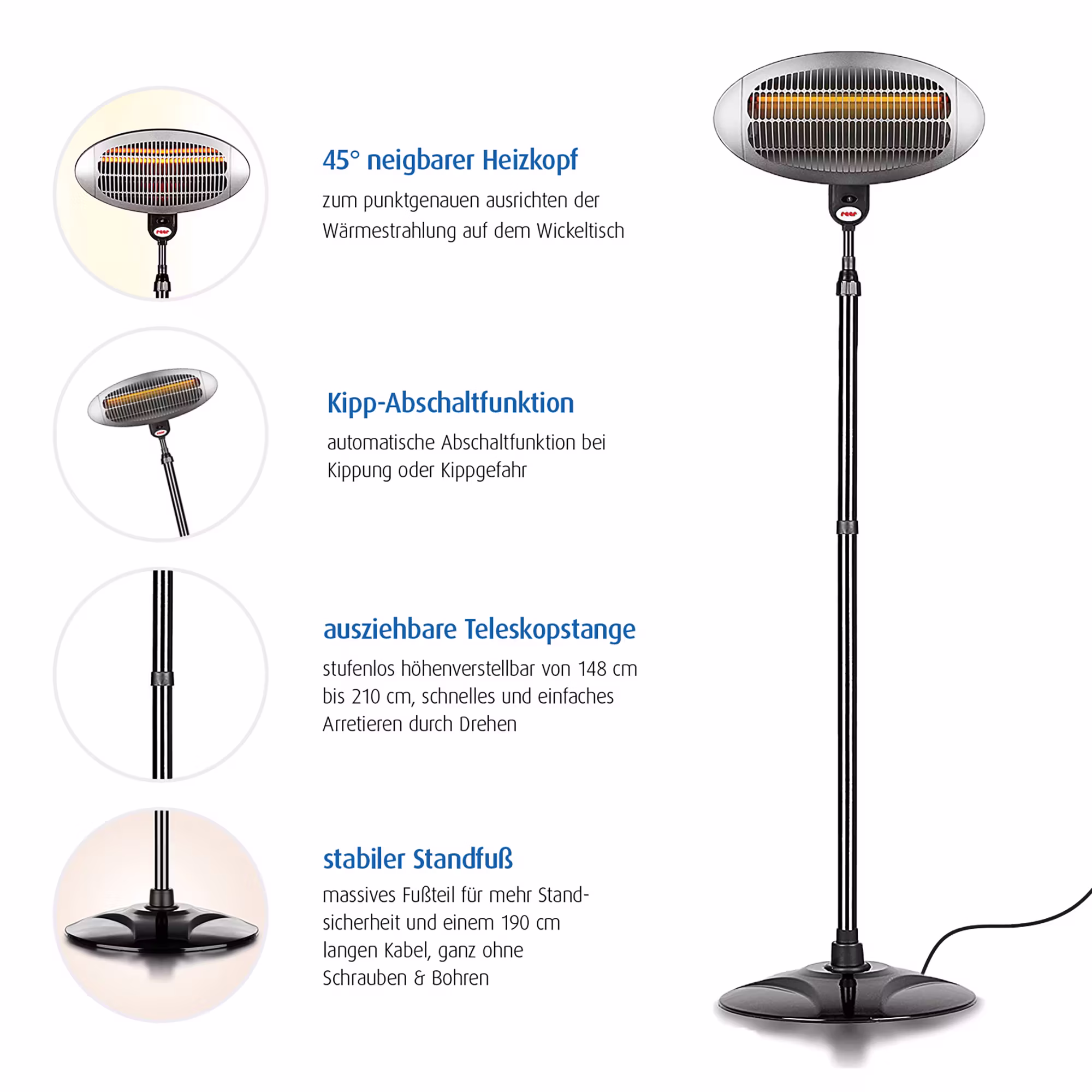 Standheizstrahler - Jamouz