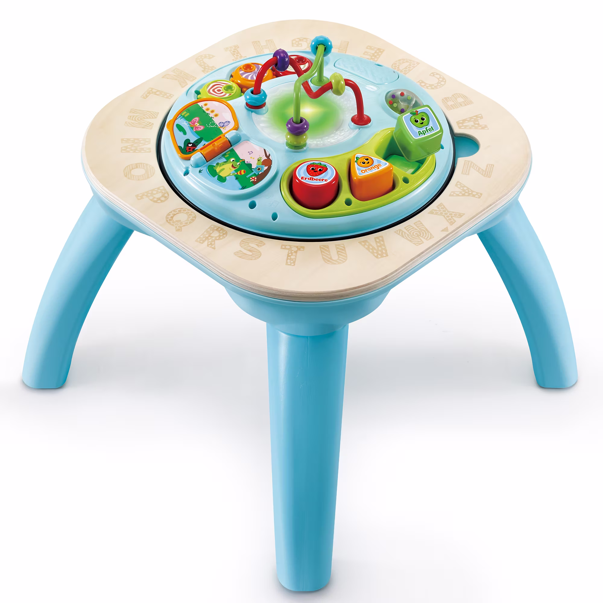 2-in-1 Interaktiver Spieltisch mit Holzplatte - Jamouz