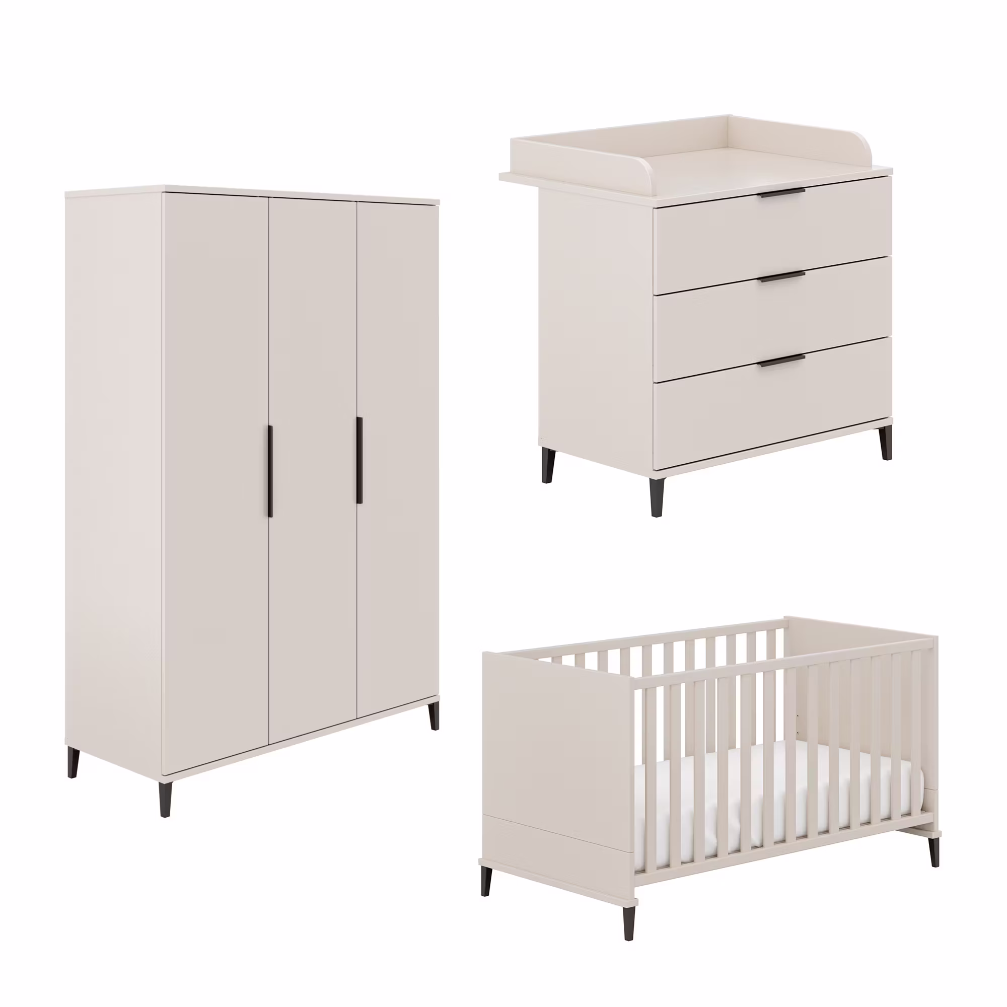 3-teiliges Babyzimmer Ari - Jamouz
