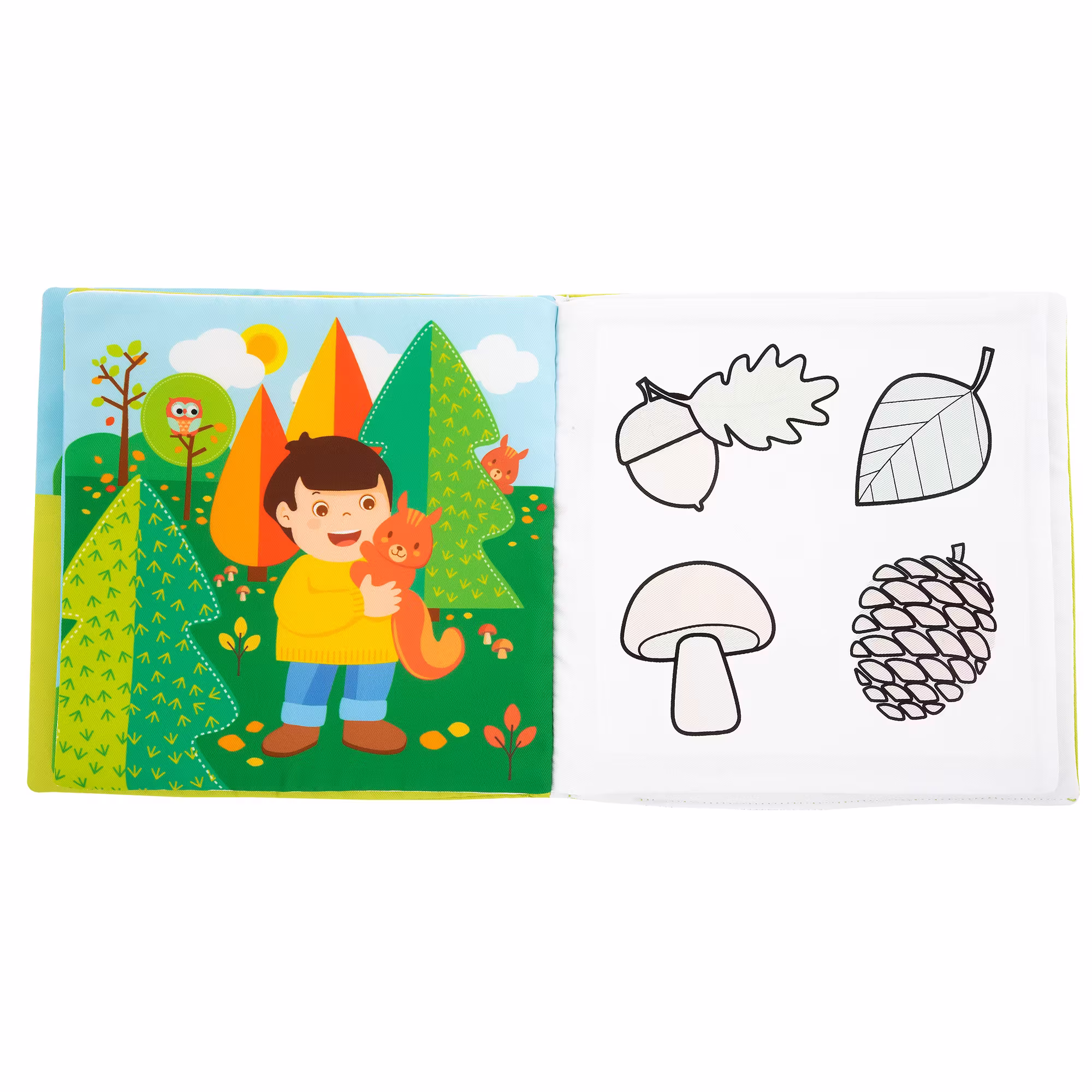 Bemalbares Buch der Jahreszeiten - Jamouz