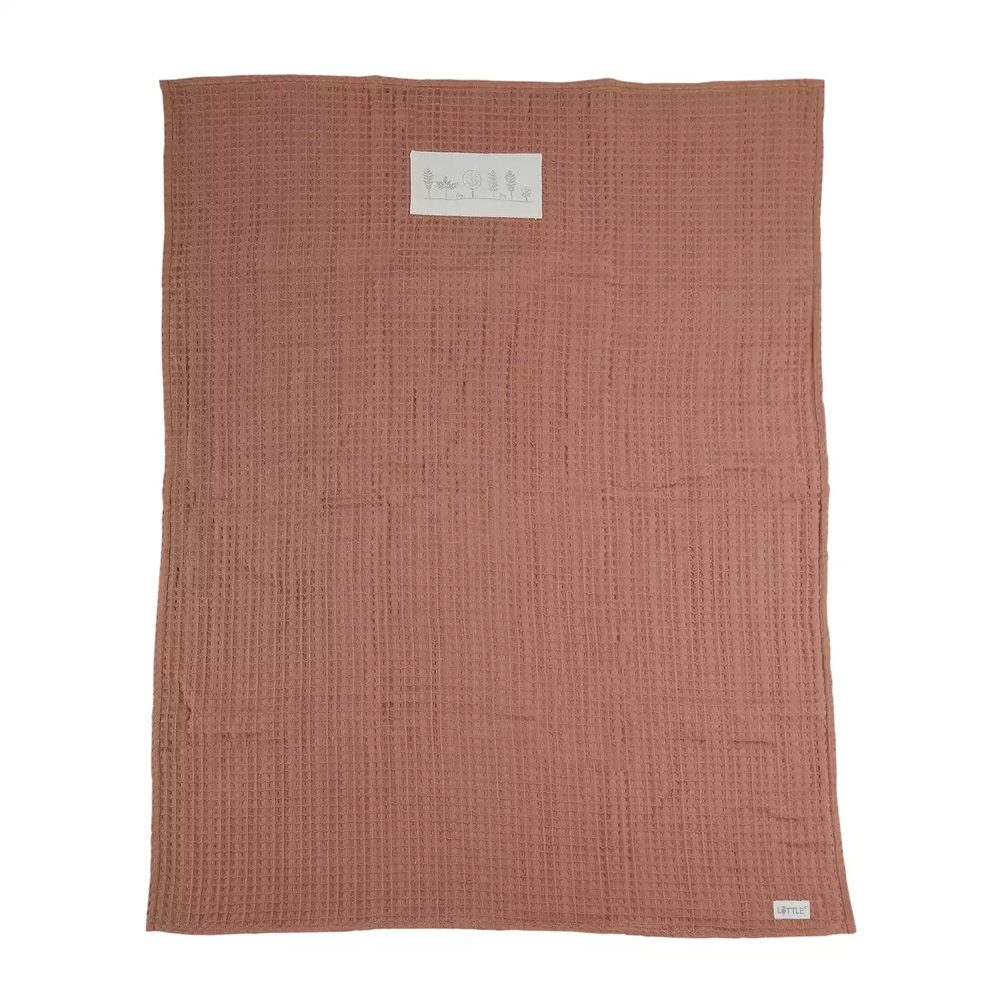 Wendedecke Waffelpiquè Sandy Beige - Jamouz