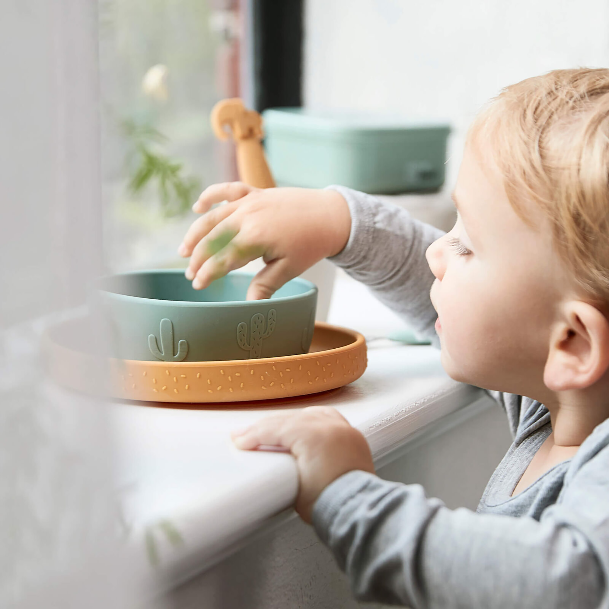 Silikon-Geschirrset Stick & Stay Lalee - Jamouz