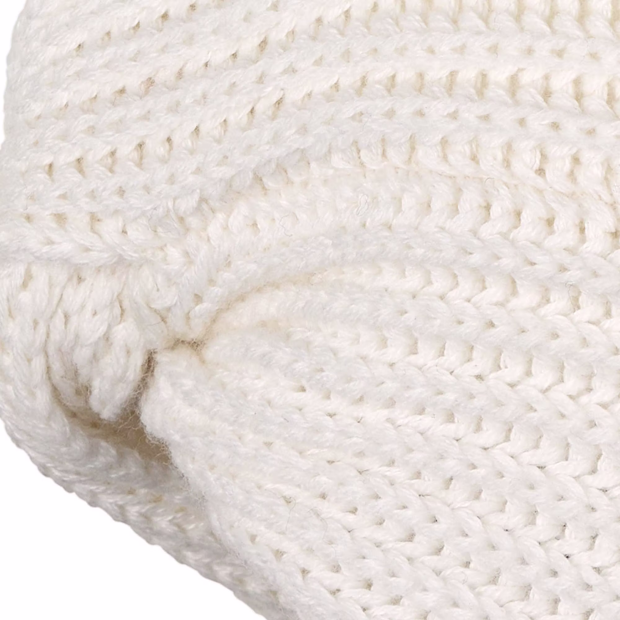 Turban-Strickmütze Ecru - Jamouz