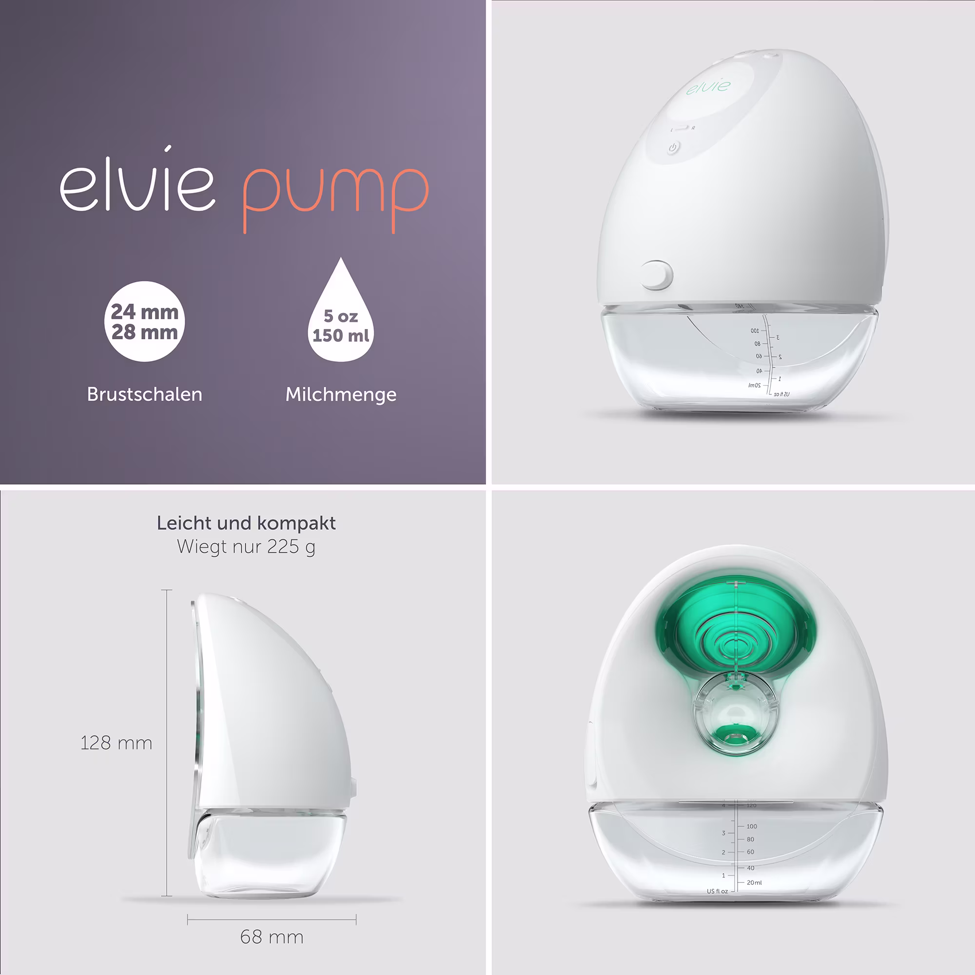 Elvie Pump - Elektrische Doppelpumpe - Jamouz