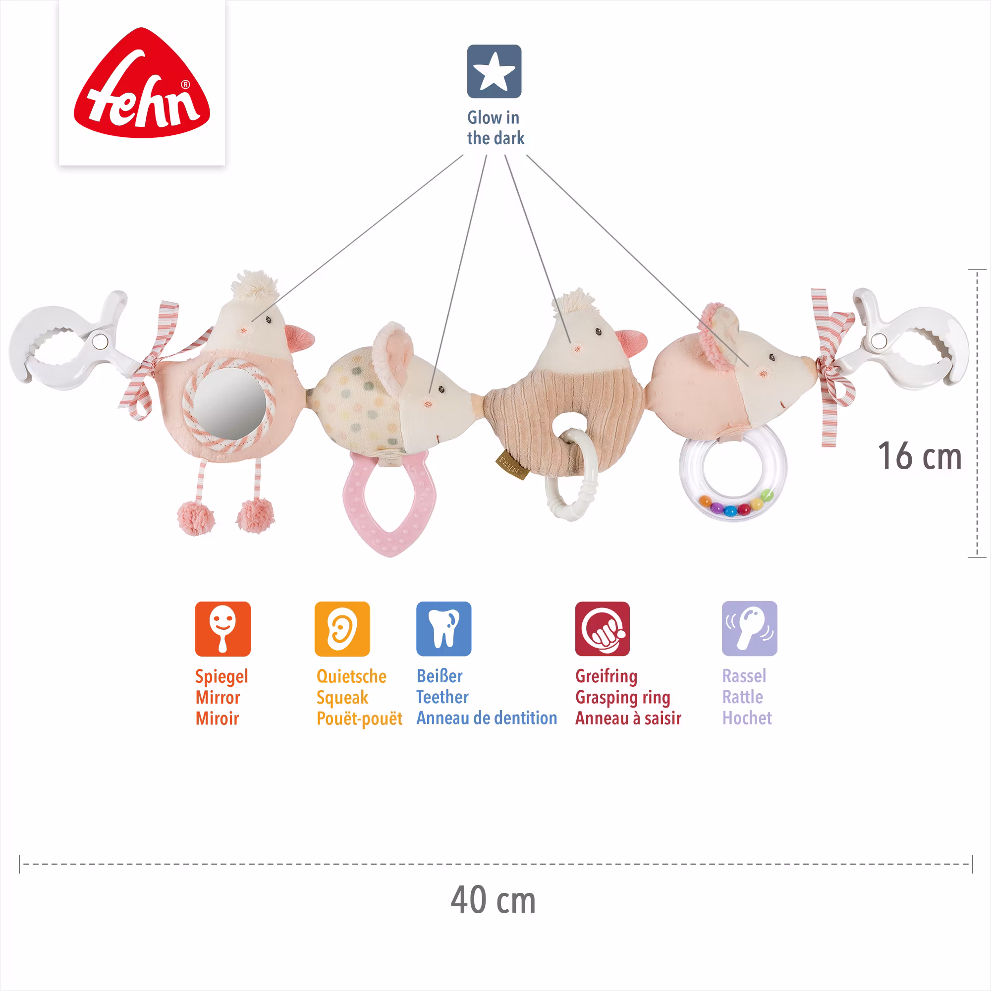 Kinderwagenkette feehnLAND - Jamouz