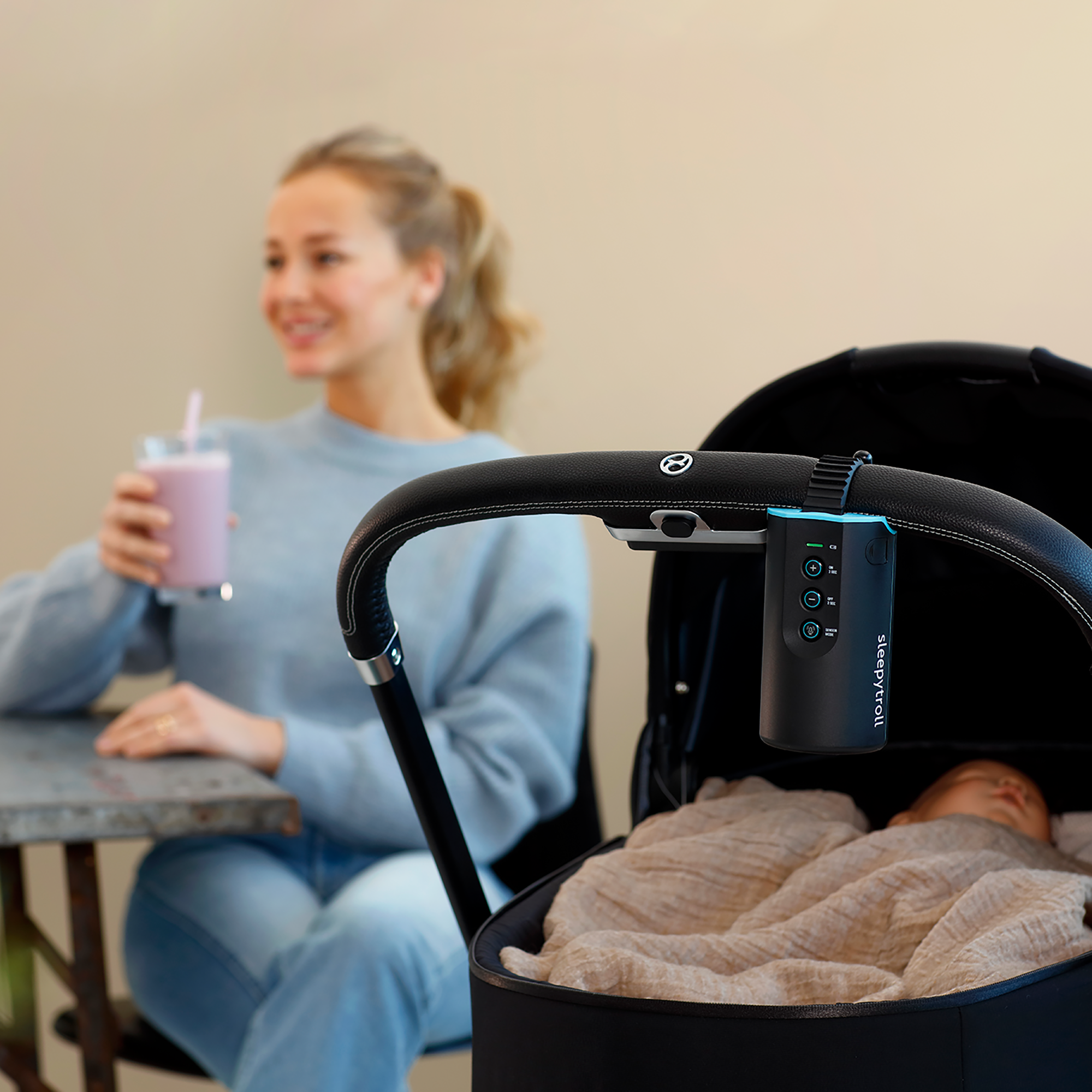 Sleepytroll Kinderwagenschaukler - Jamouz