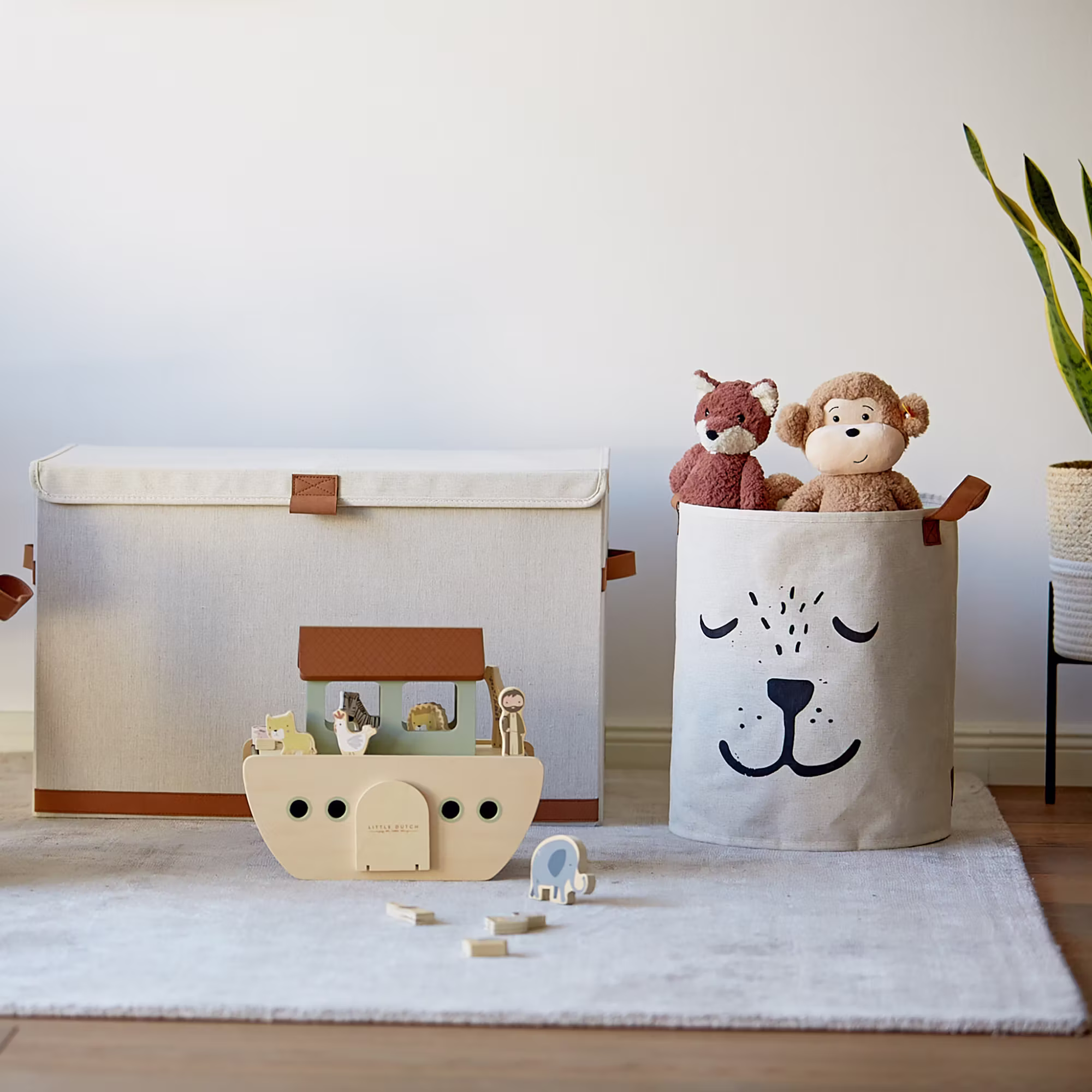 2er-Set Premium-Rundkörbe Hund - Jamouz