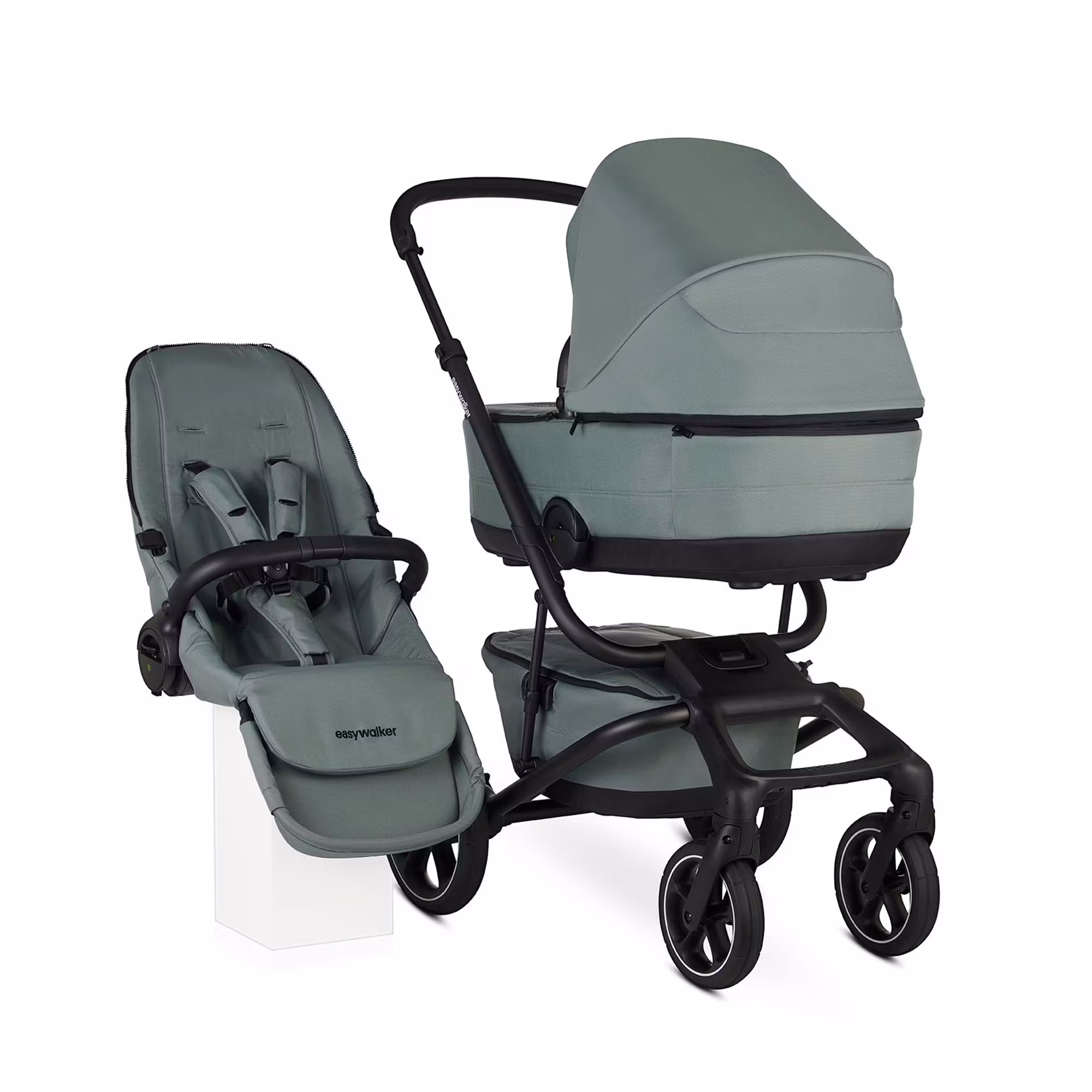 Set Jimmey Iris Grey mit Babywanne - Jamouz