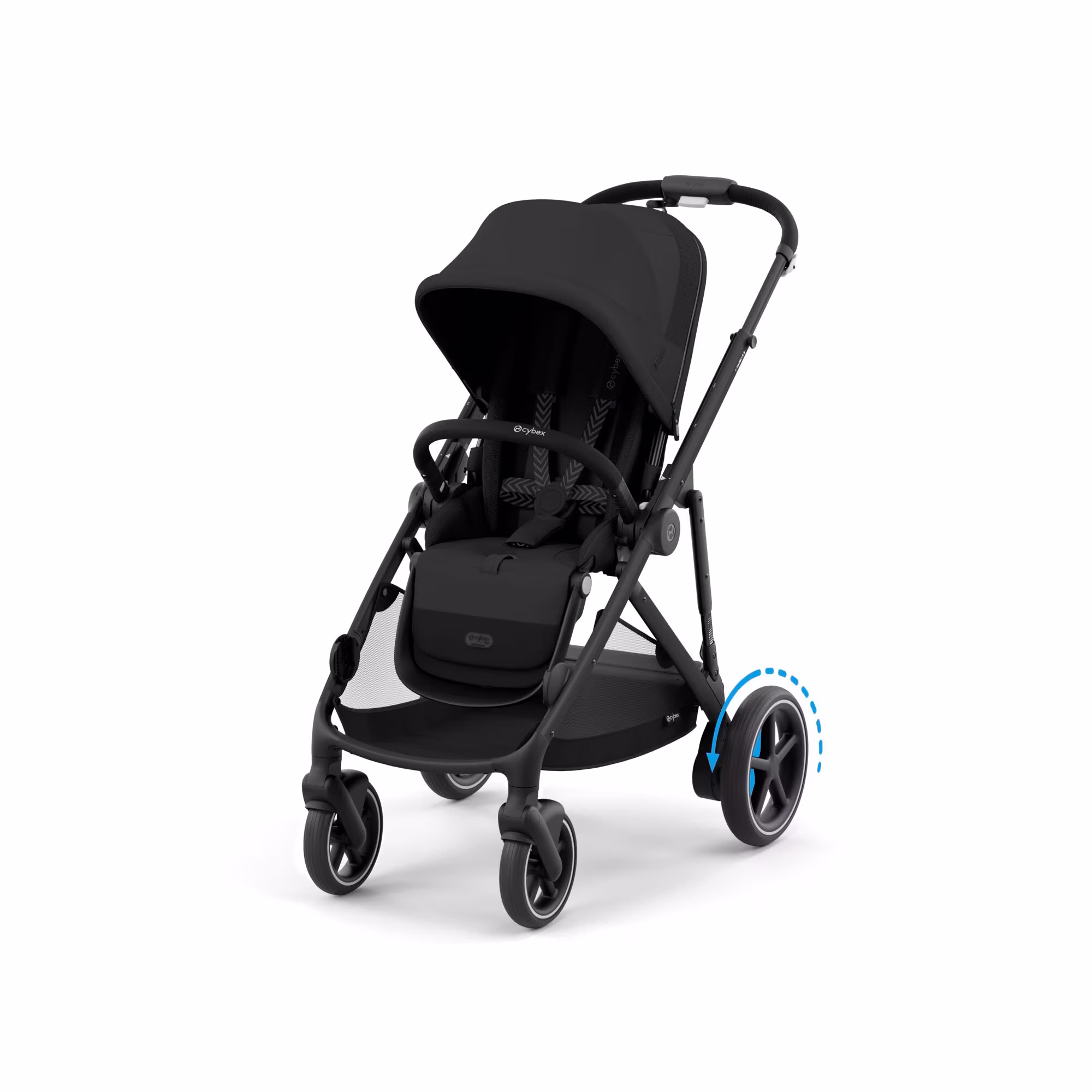 Set e-Gazelle S Moon Black mit Wanne - Jamouz