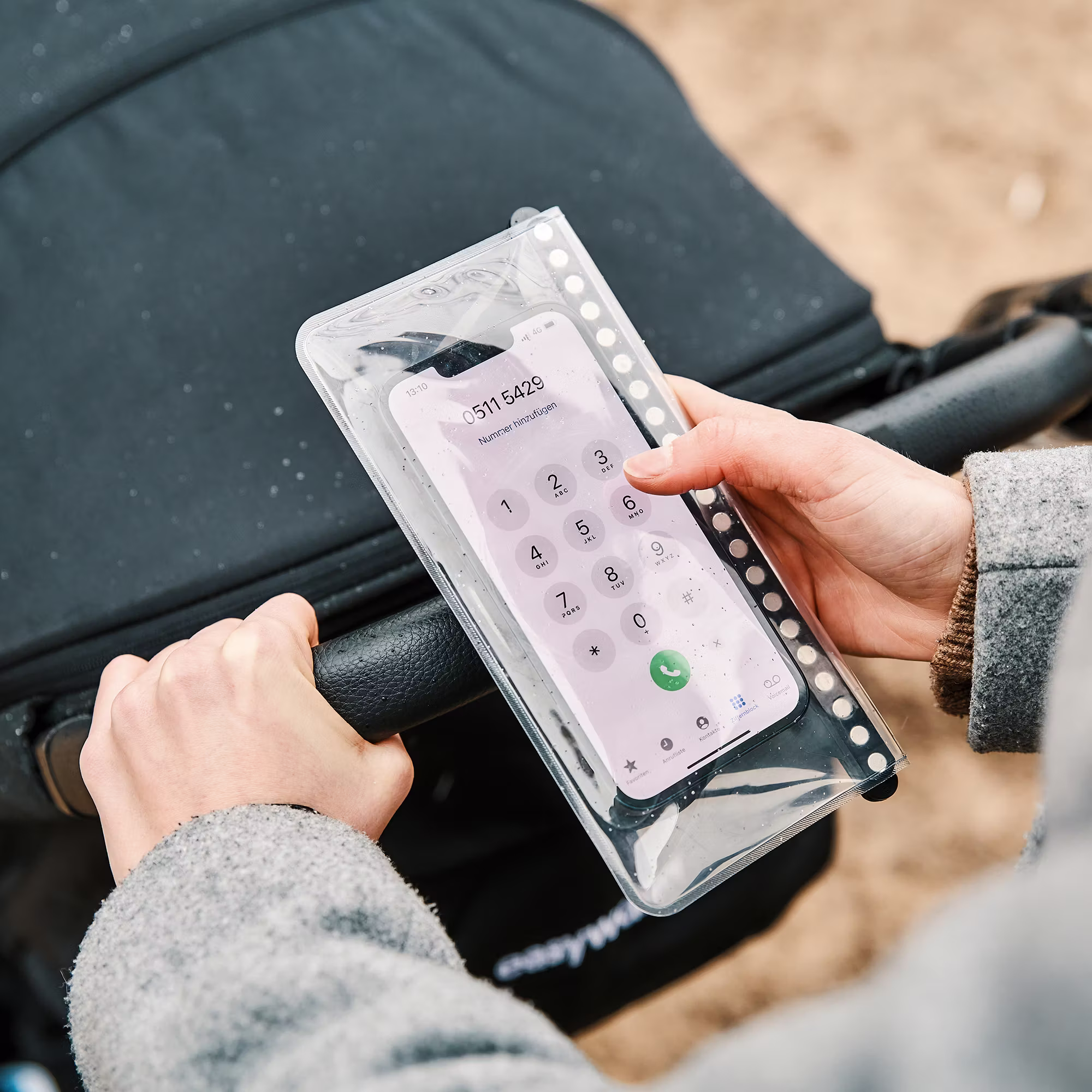 Smartphone-Hülle Vacuum Universal Phone Case L - Jamouz