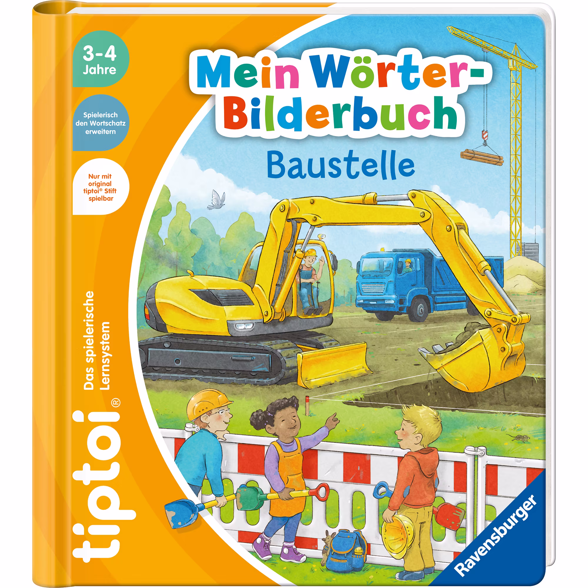 tiptoi® Mein Wörter-Bilderbuch Baustelle - Jamouz