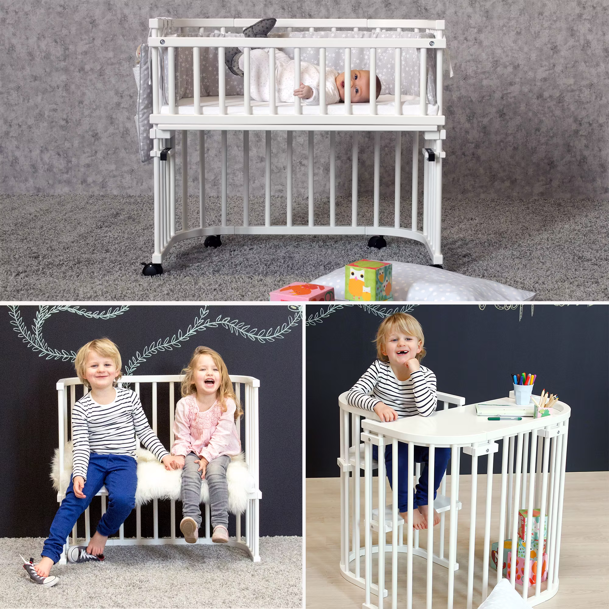 Babybay Maxi Comfort Plus Weiß - Jamouz