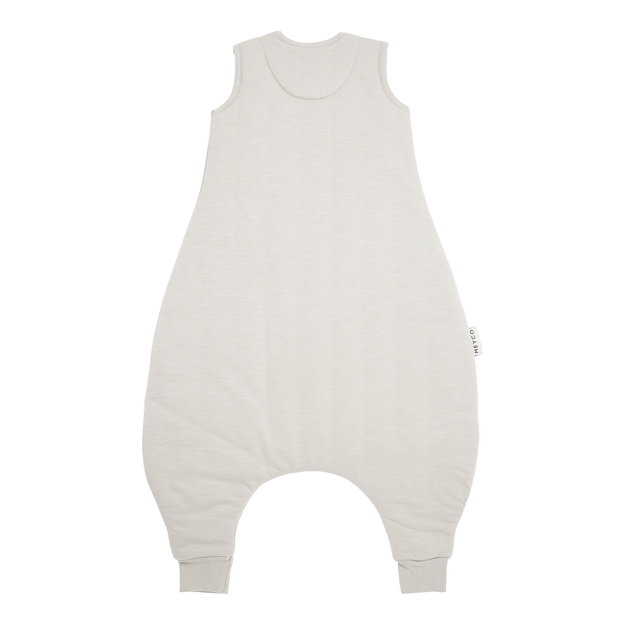 Schlafoverall Slub Greige 92 cm - Jamouz