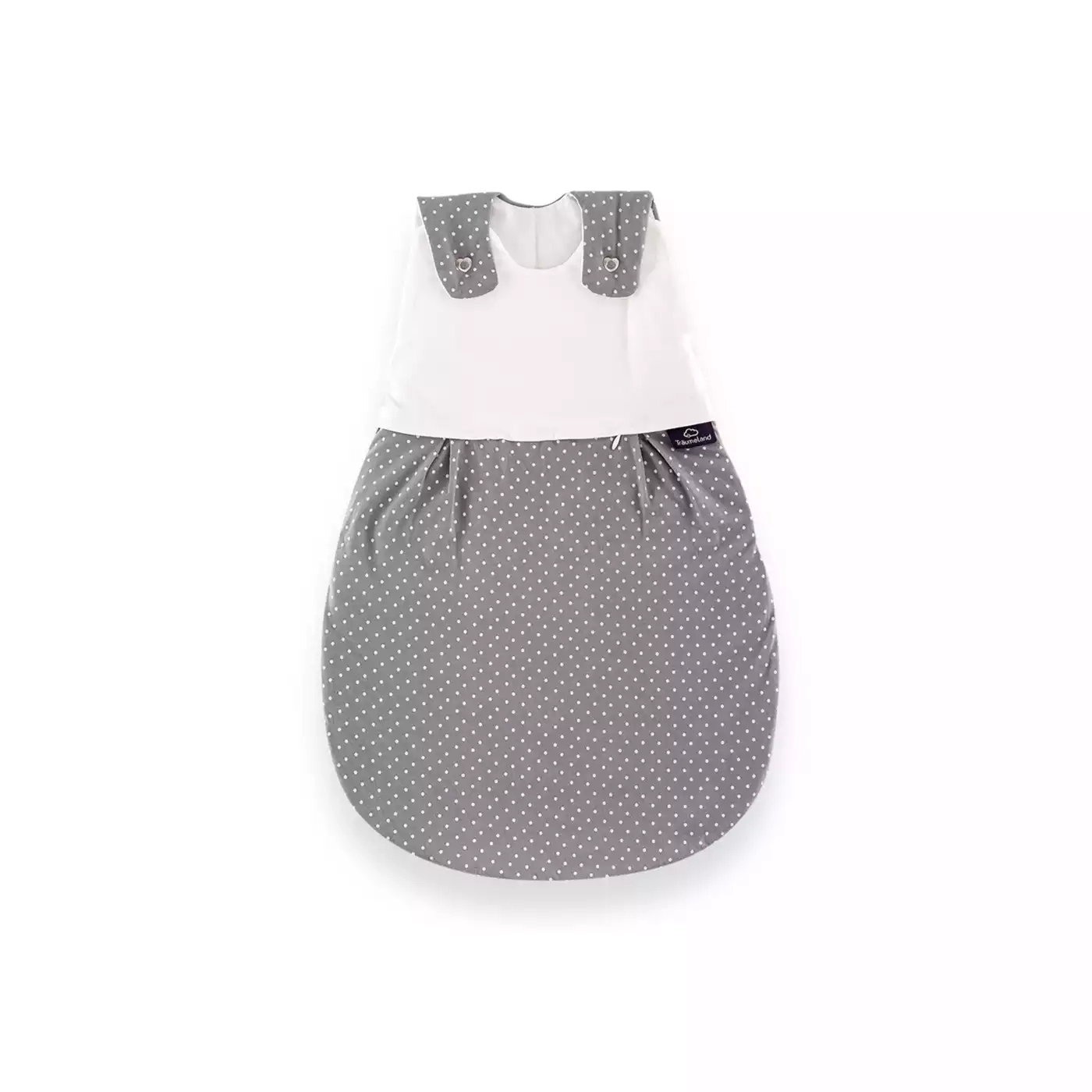 Schlafsack LIEBMICH Pünktchen grau 50/56 - Jamouz