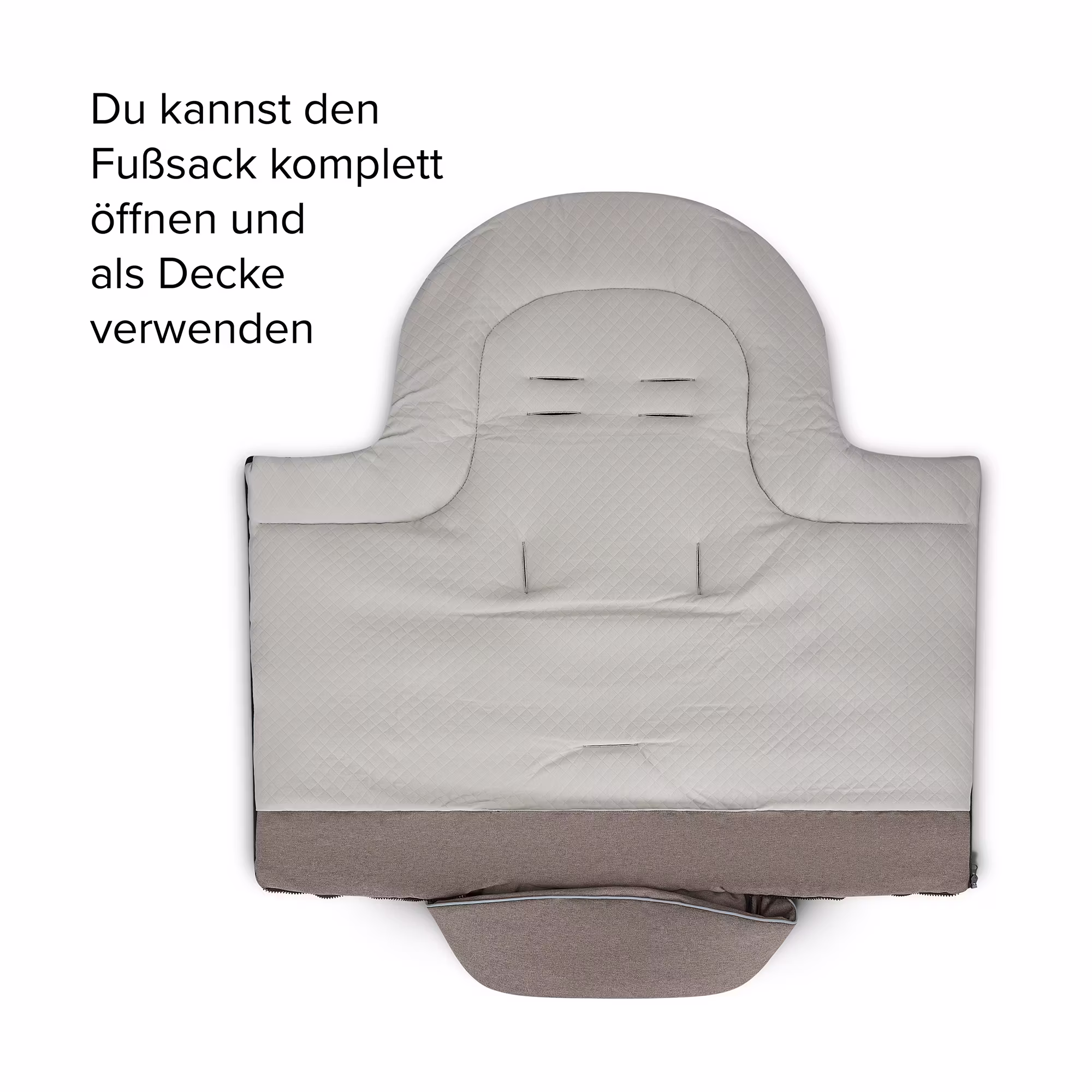Winterfußsack Asphalt - Jamouz