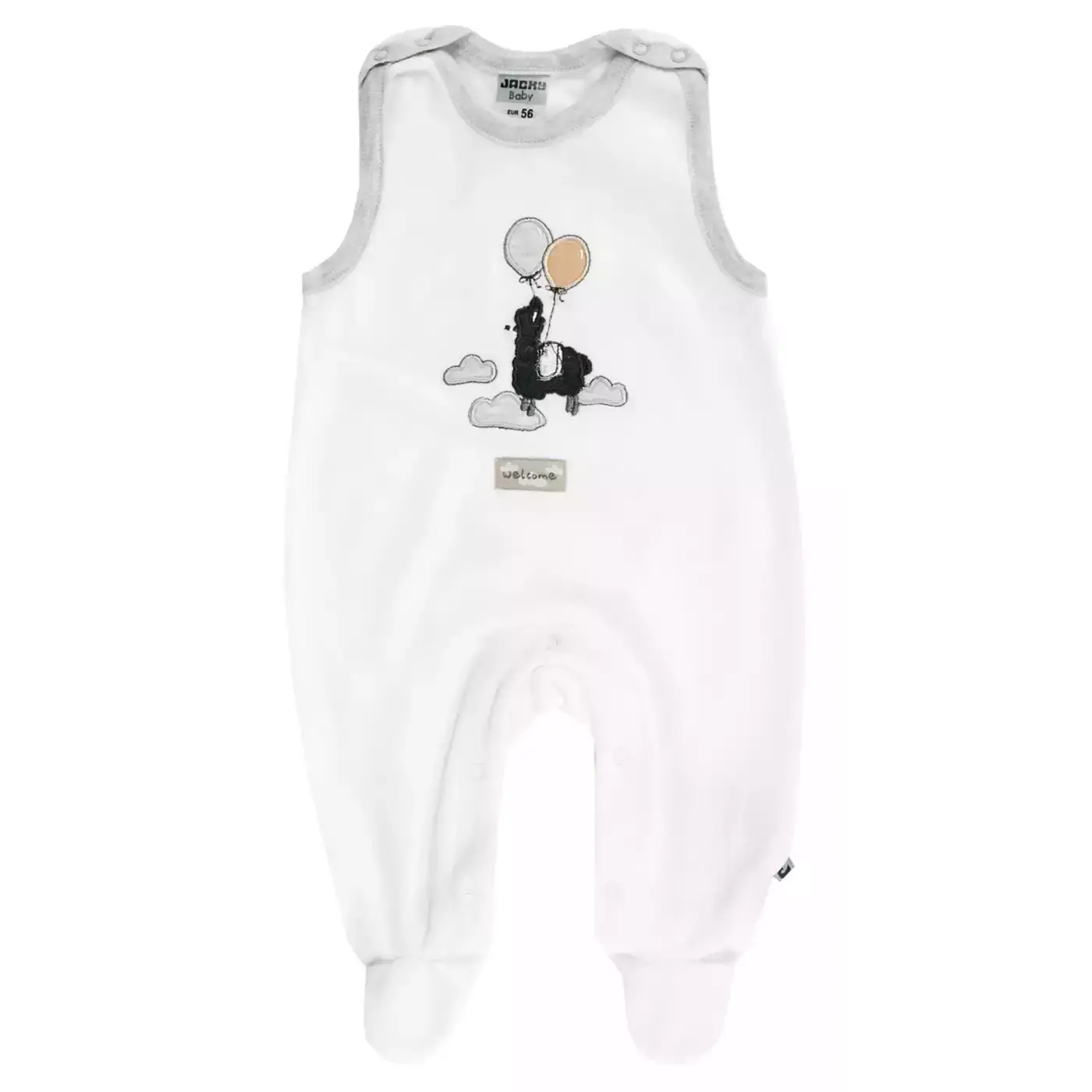 Nicki-Strampler Lama mit Luftballon - Jamouz