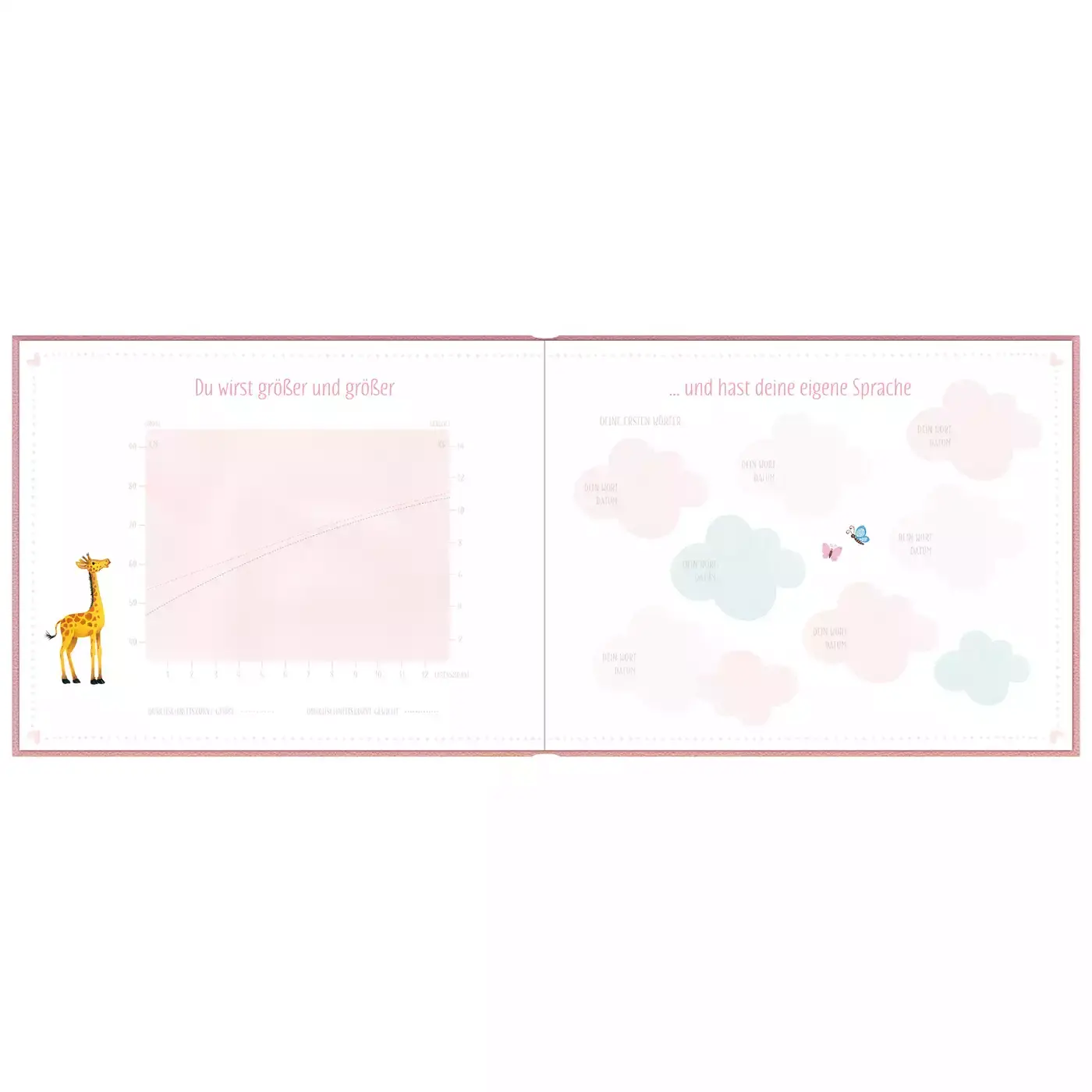 Babyalbum Willkommen BabyGlück - Jamouz