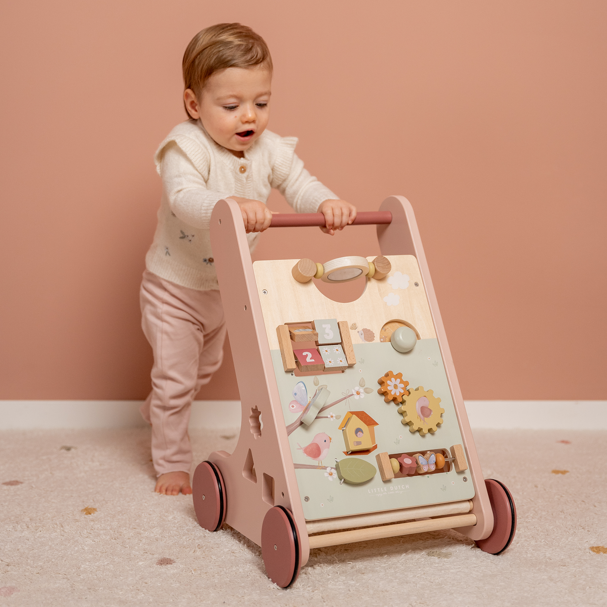 Lauflernwagen Flowers & Butterflies - Jamouz